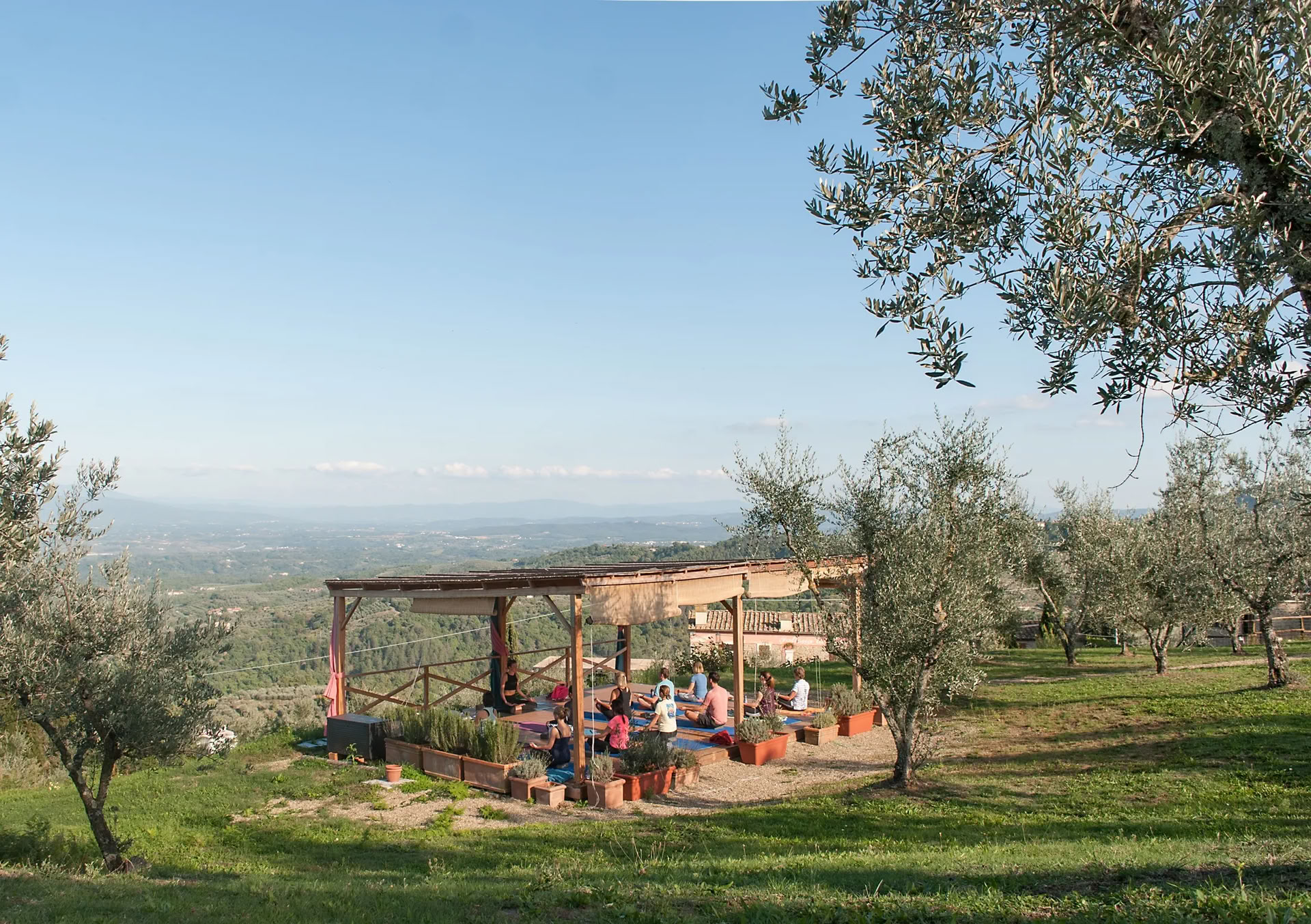 Retiro de 5 días para principiantes de yoga y semana cultural en Toscana, Italia