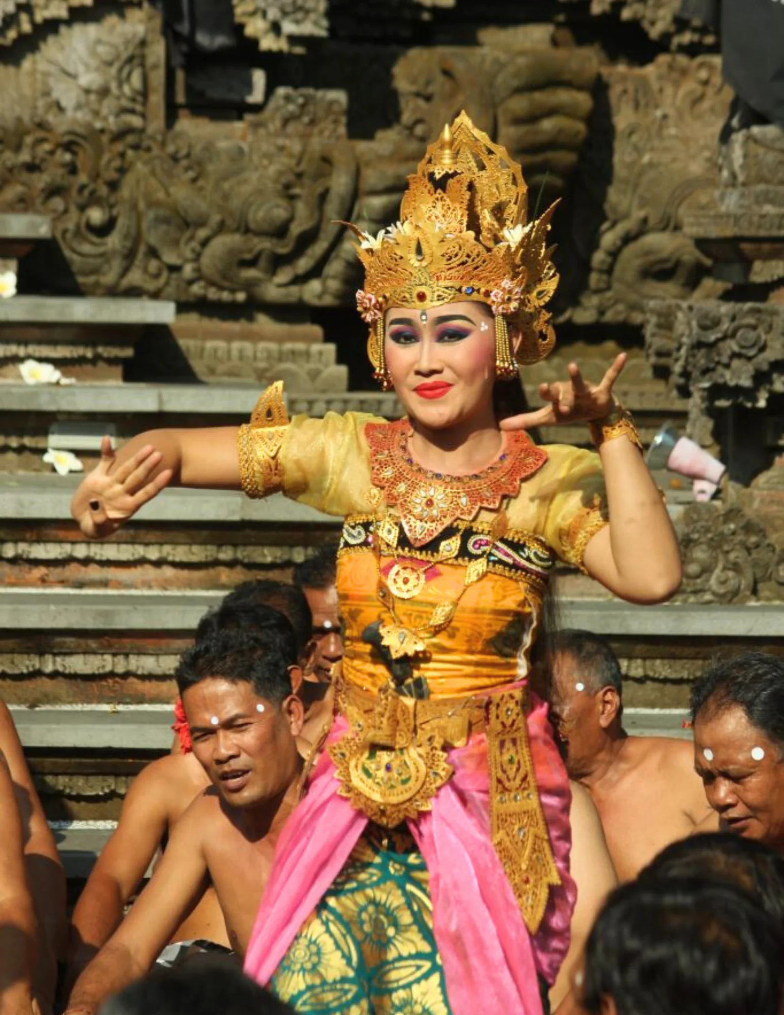 Fire Dance en Temple