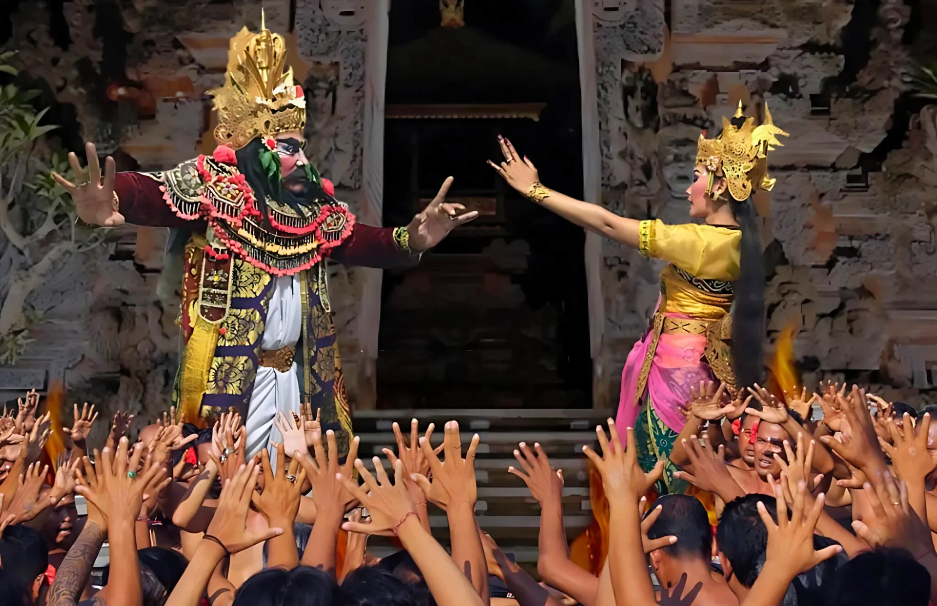 Fire Dance en Temple