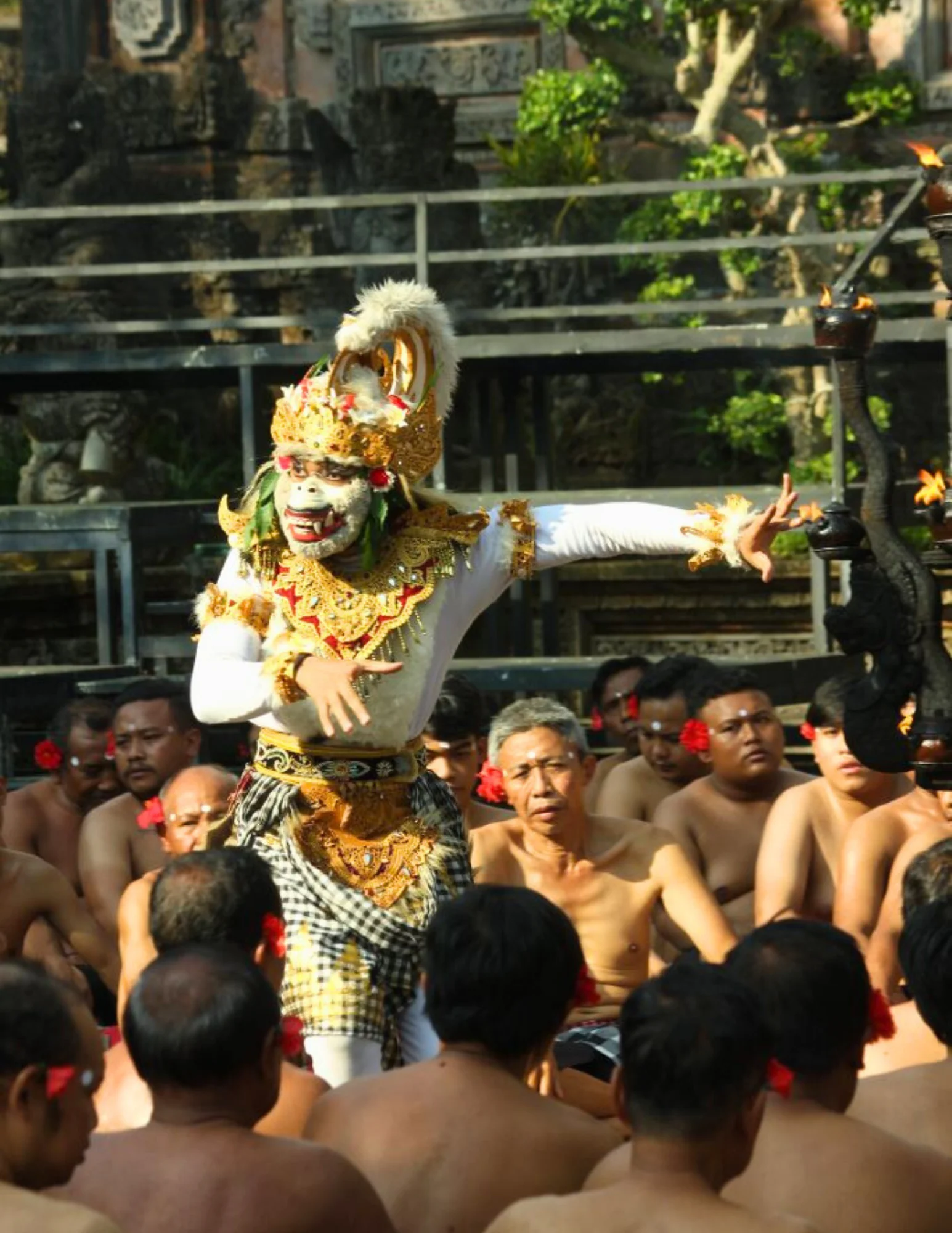 Fire Dance en Temple