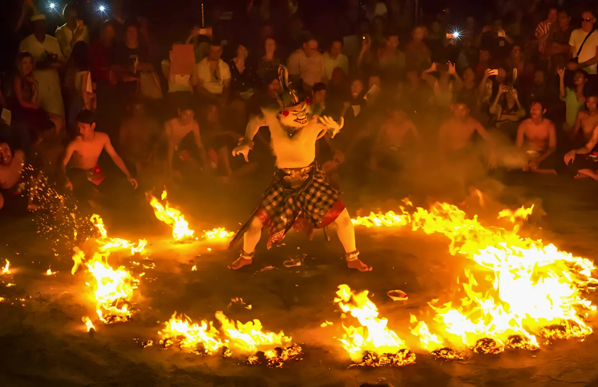 Fire Dance en Temple