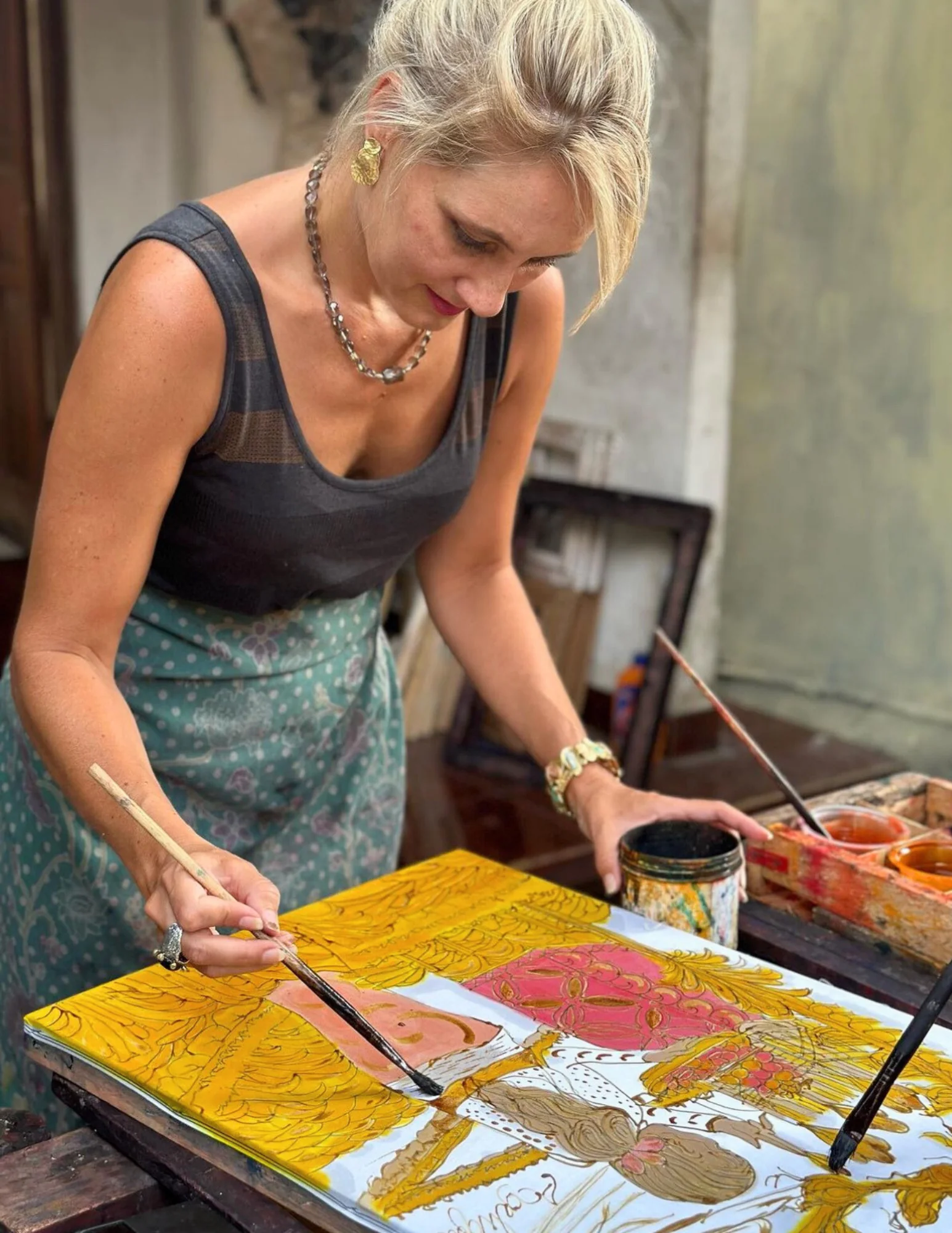 CLASE DE PINTURA BATIK