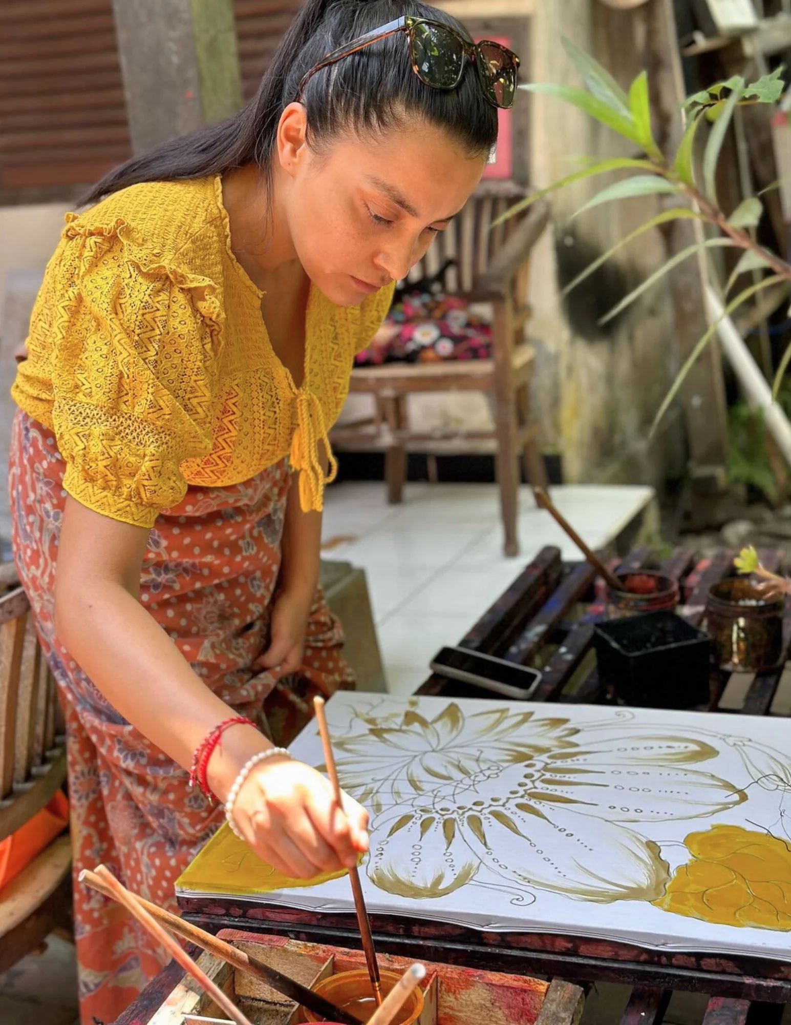 CLASE DE PINTURA BATIK