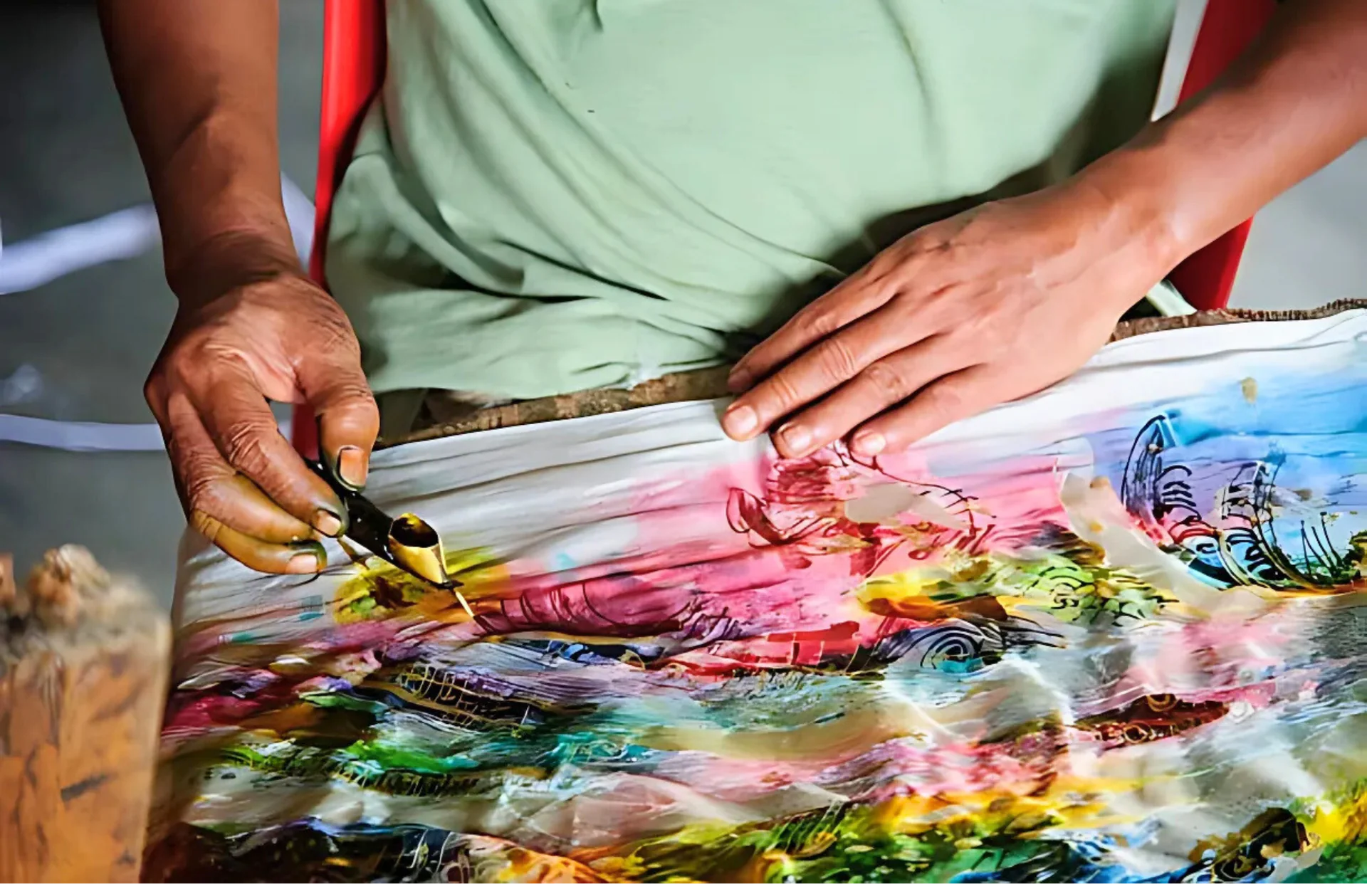 CLASE DE PINTURA BATIK