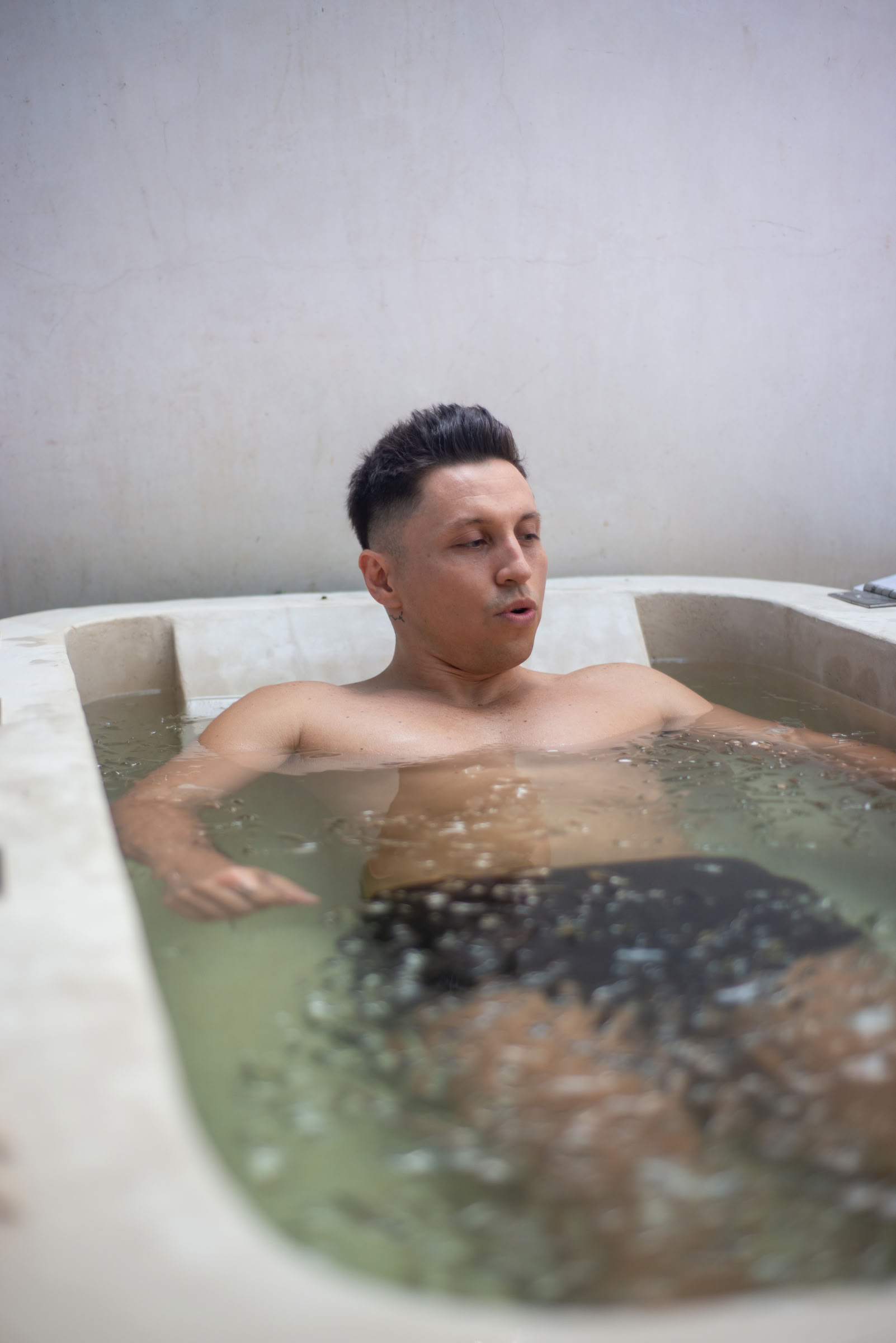 Sauna + inmersión en frío + gimnasio en la selva