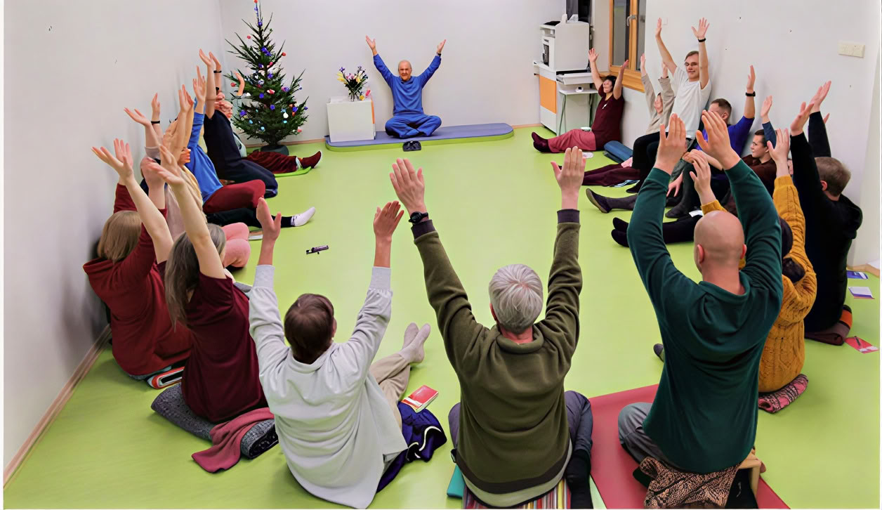 Meditacijos mokykla – 8. Meditacija - cuerpo, mente y alma en unidad
