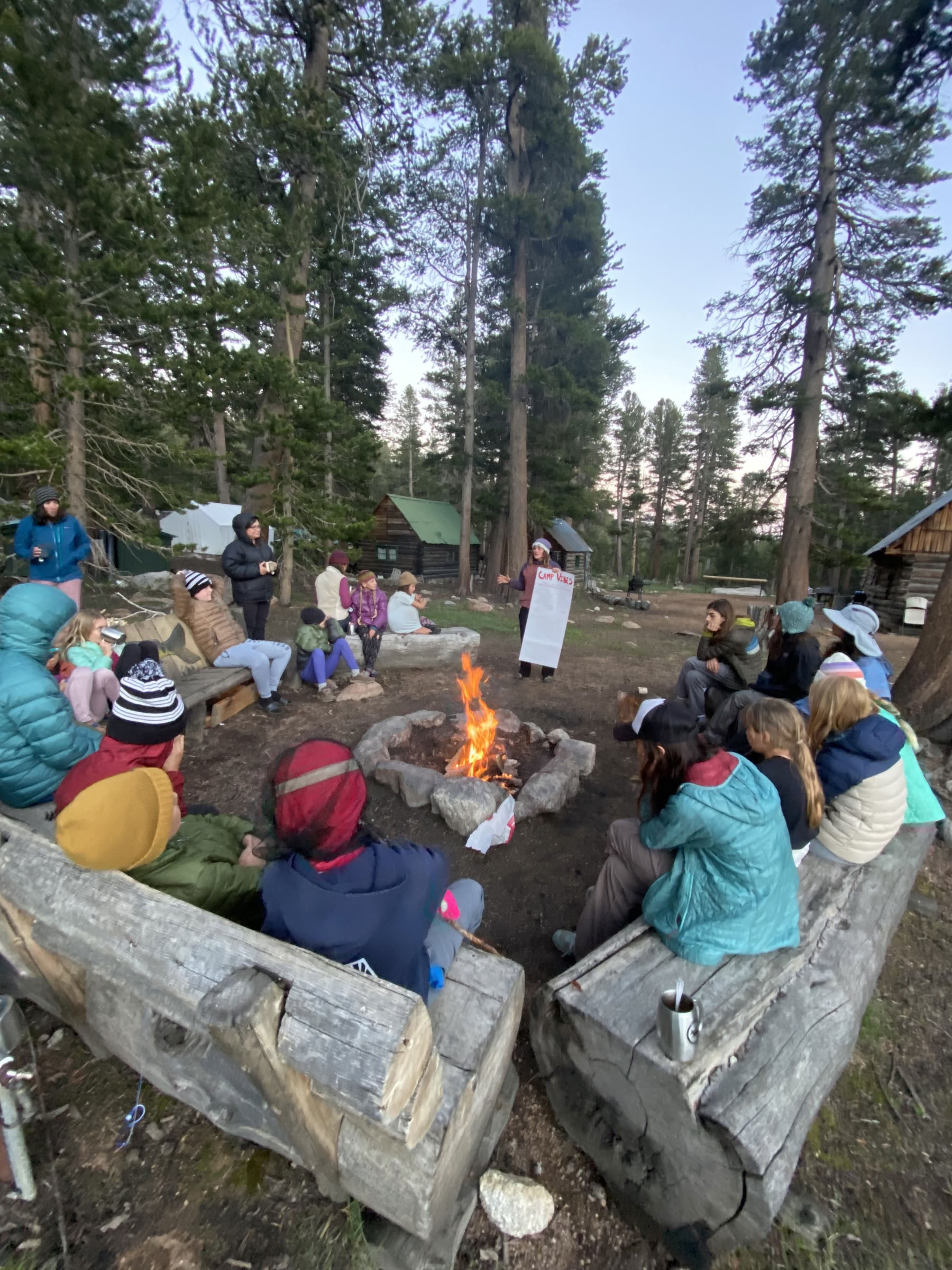 Youth Engaged in Transformational Inquiry : 6-Day Campamento en la naturaleza