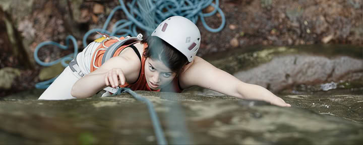 Introducción de mujeres a la escalada tradicional