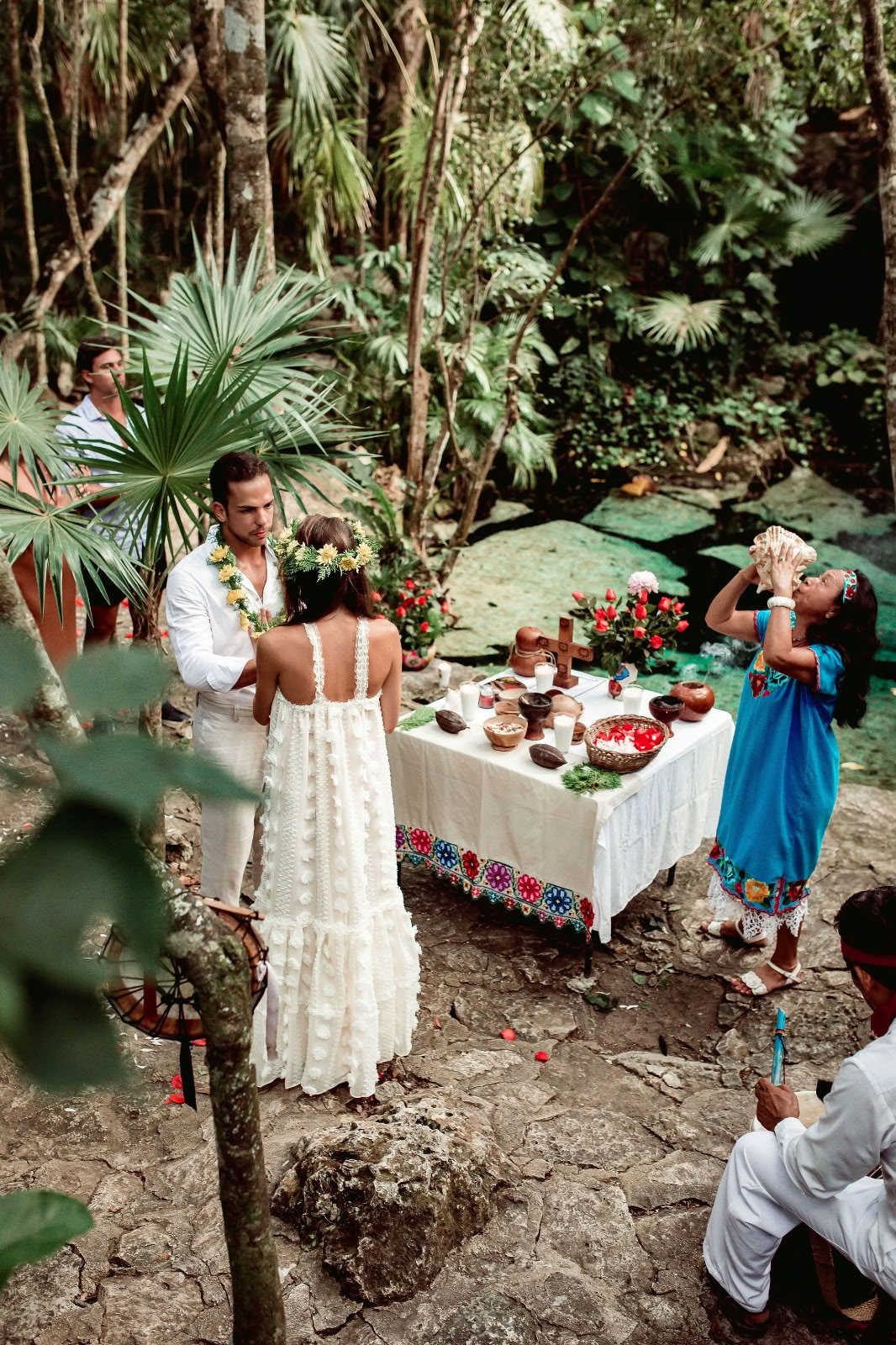 Ceremonia tradicional de unión matrimonial maya