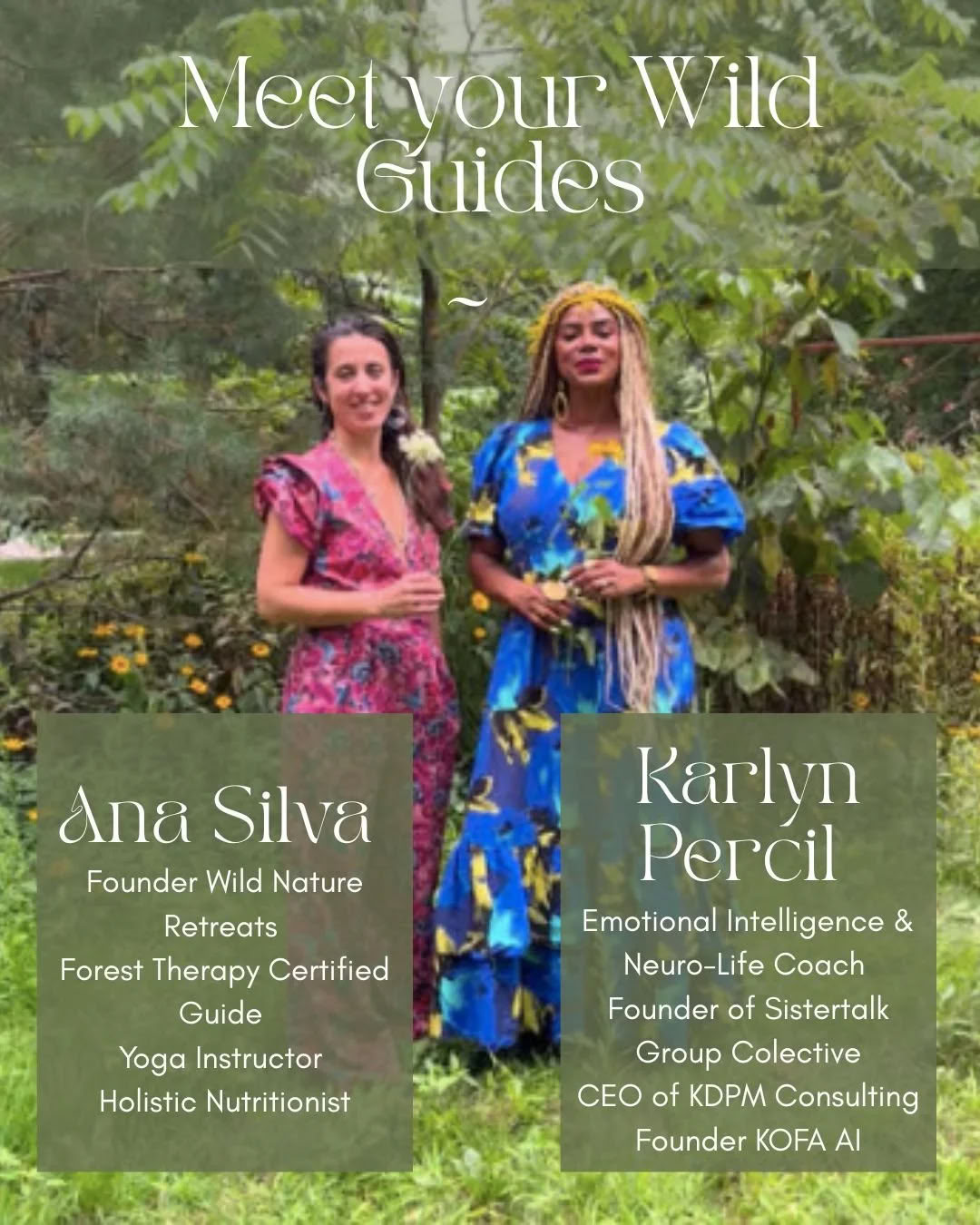 Sistertalk Retiros - LATE SUMMER GLOW: Retiro de Elemento Mineral/Naturaleza — Wild Nature Retreats