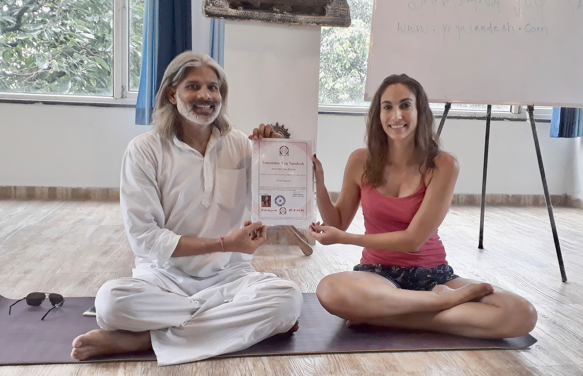 Retiro de meditación en Rishikesh, India
