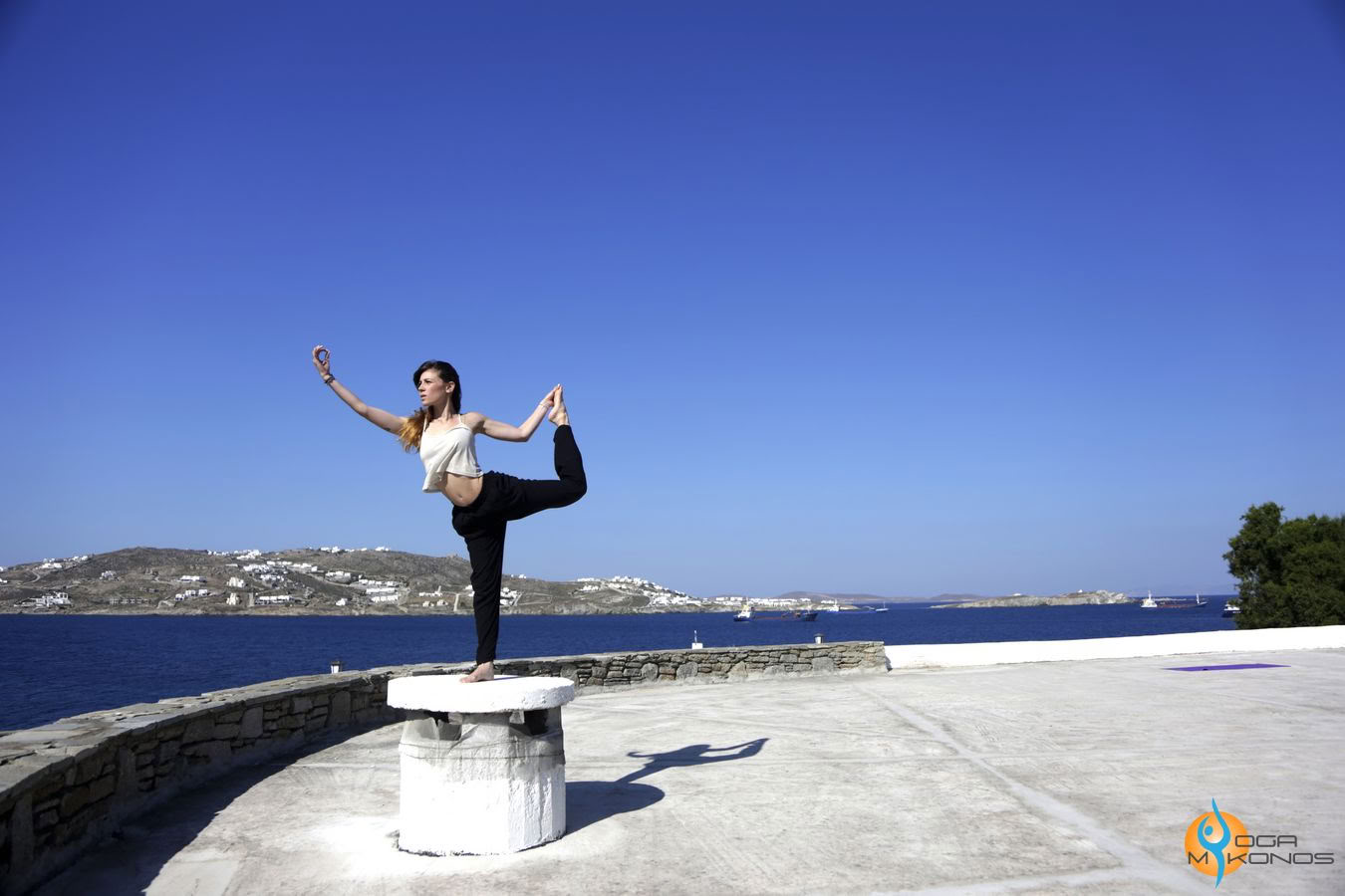Yoga al atardecer