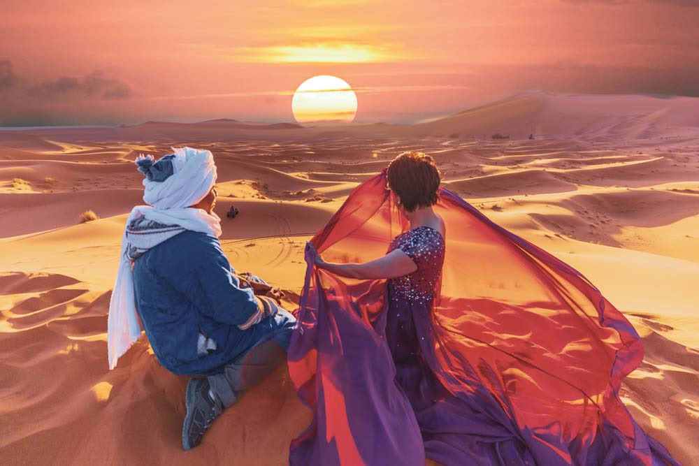 Tour de 3 días desde Marrakesh hasta Fez vía Merzouga