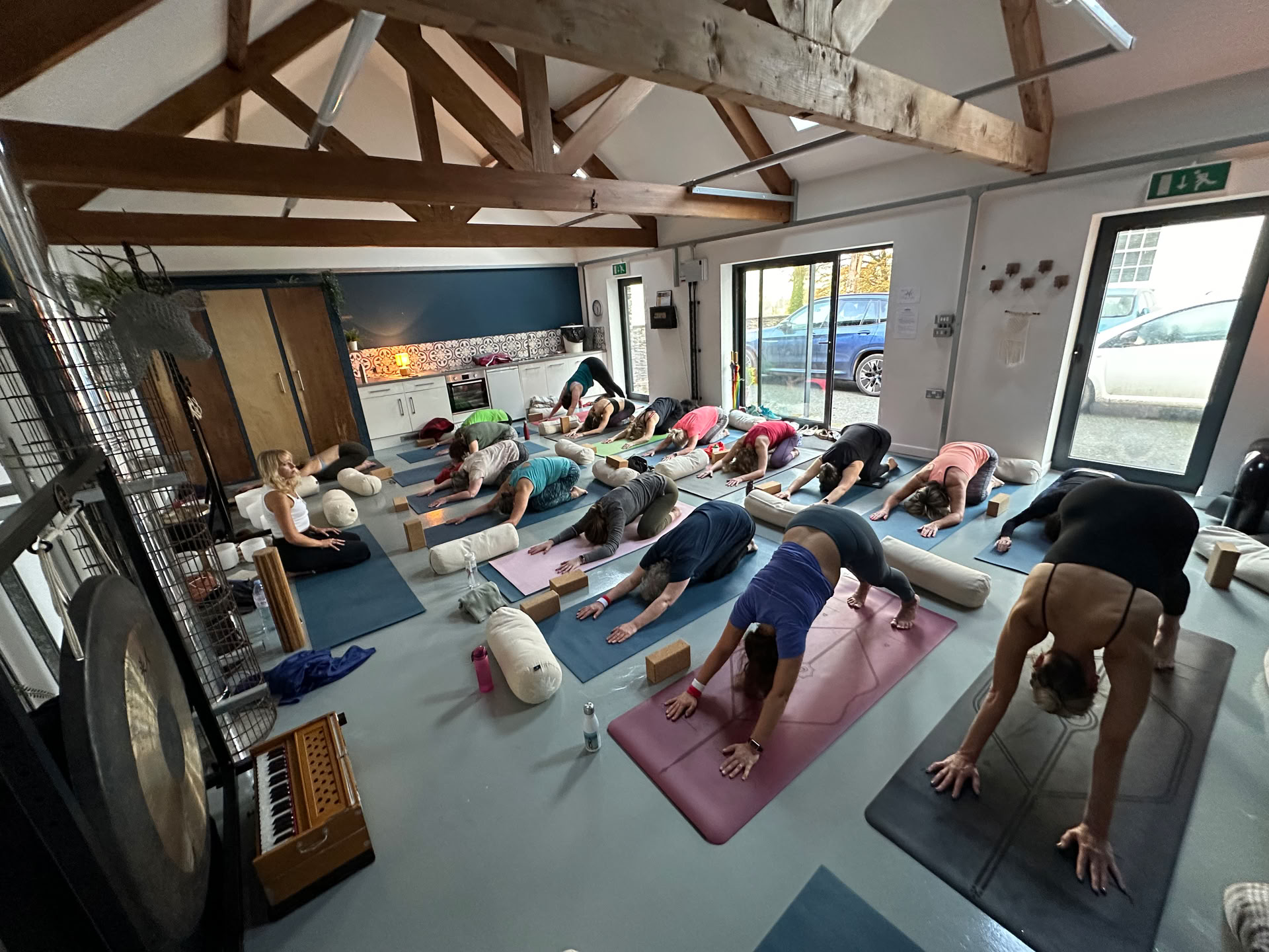 Retiro de yoga de otoño