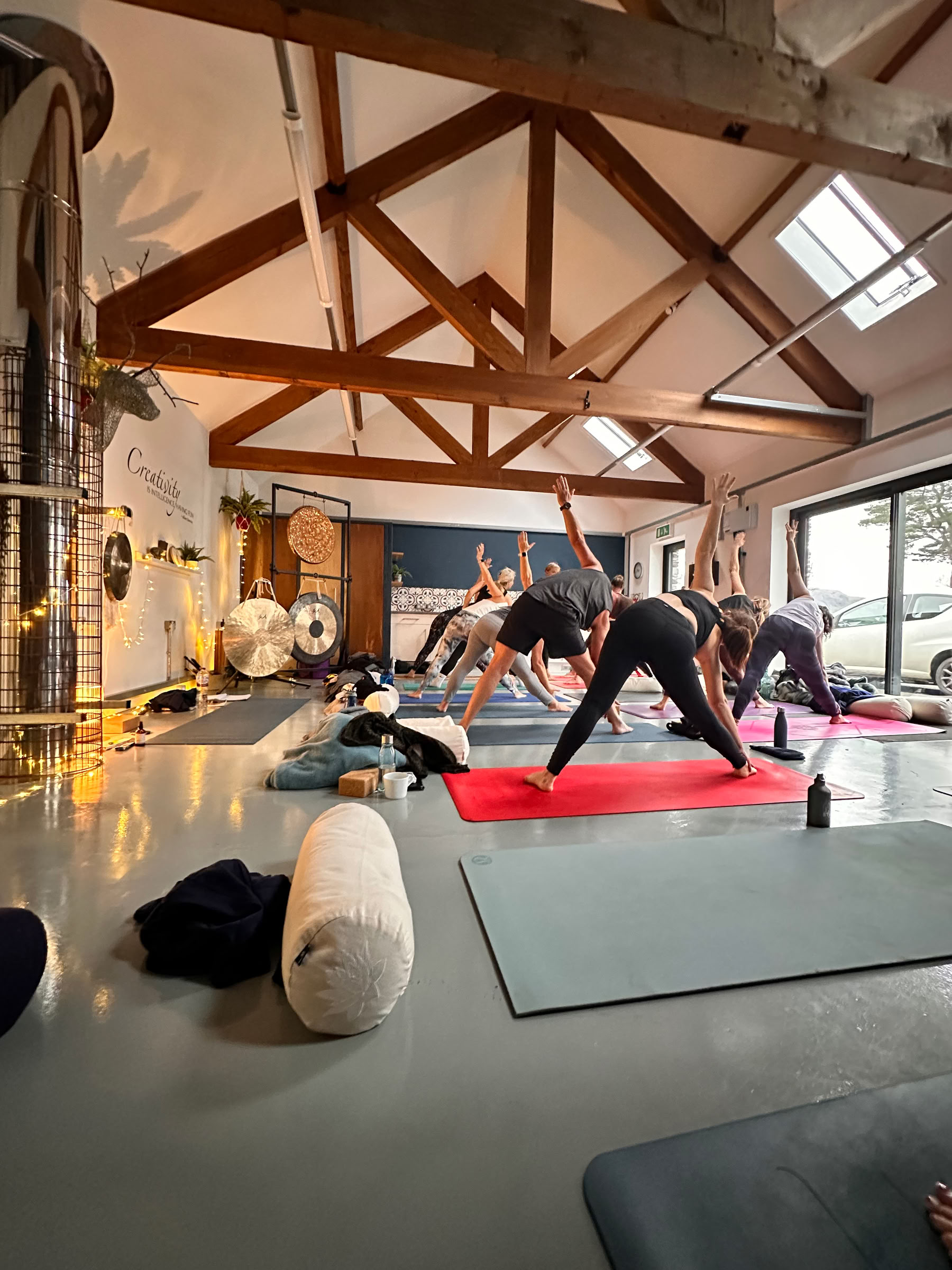 Retiro de yoga de otoño