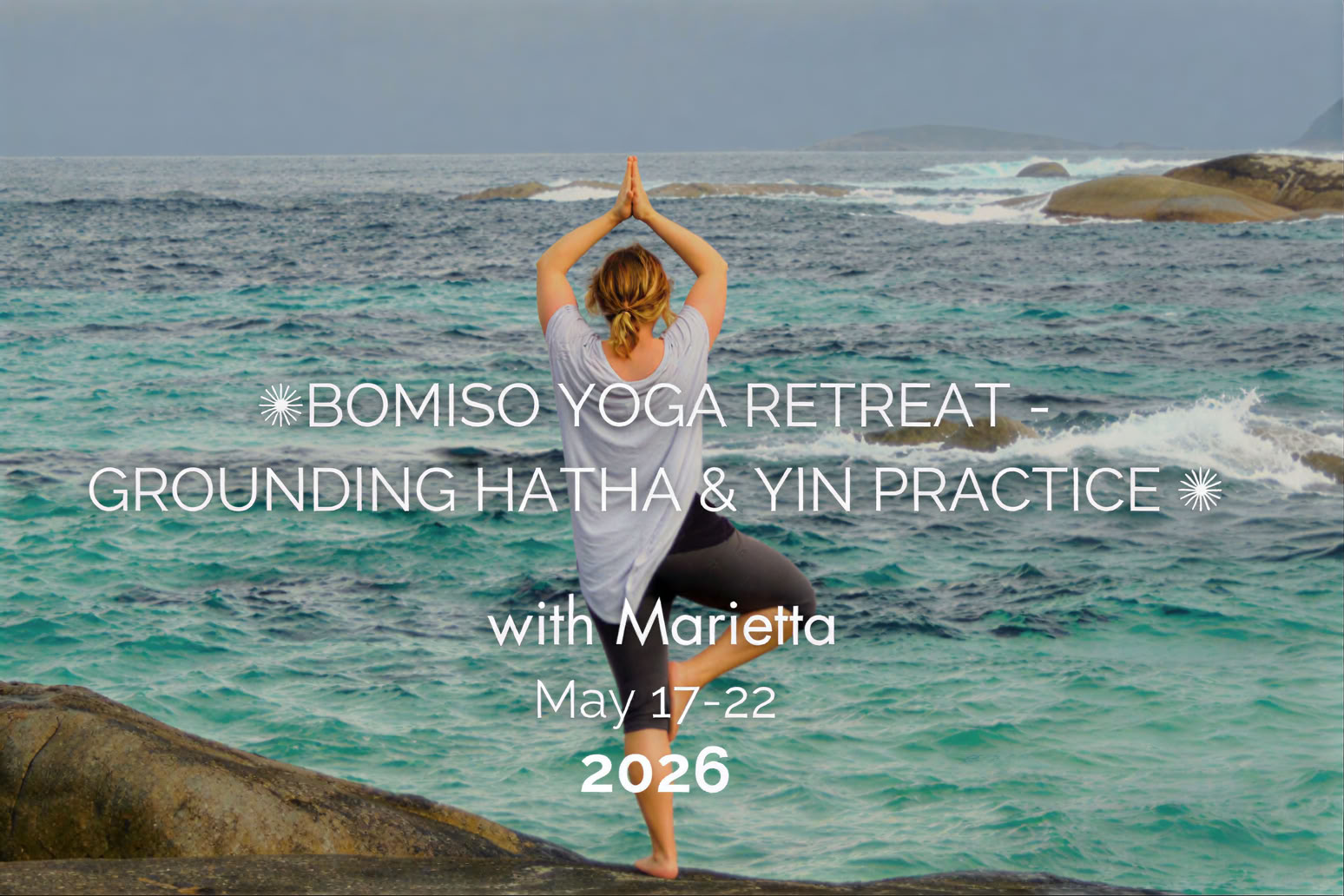 BOMISO Yoga Retiro – Práctica de Hatha y Yin de Enraizamiento