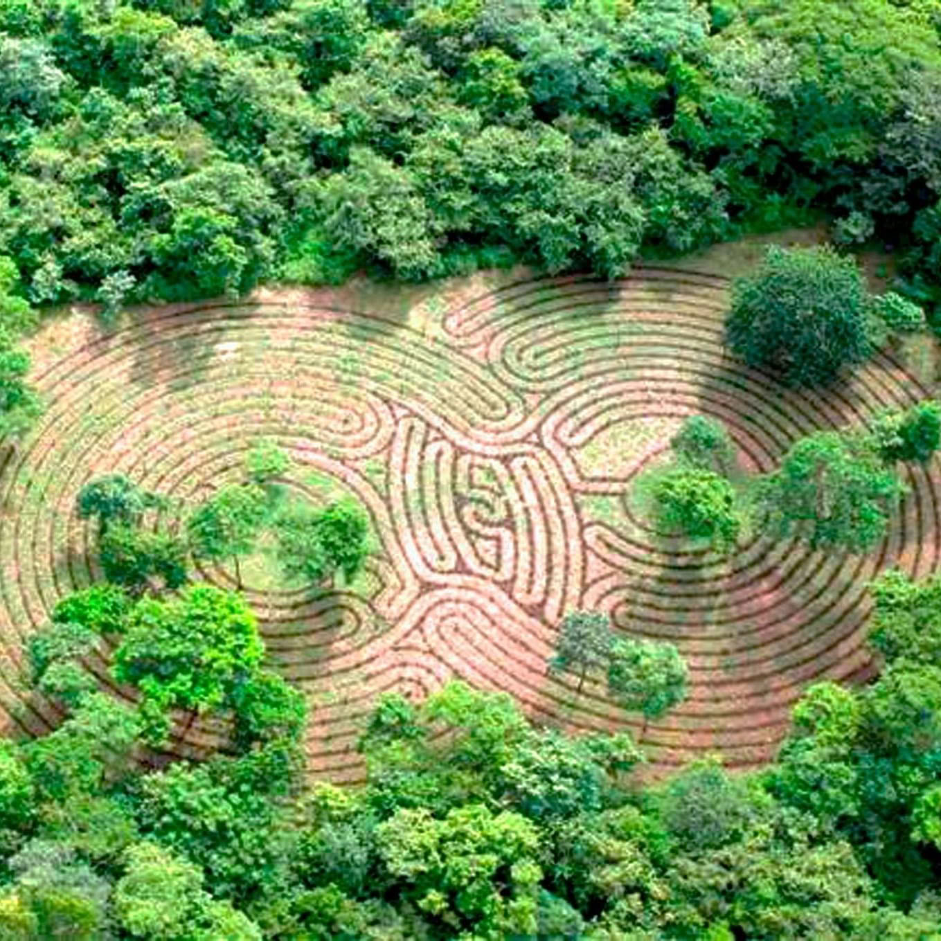 Meditación guiada en el laberinto