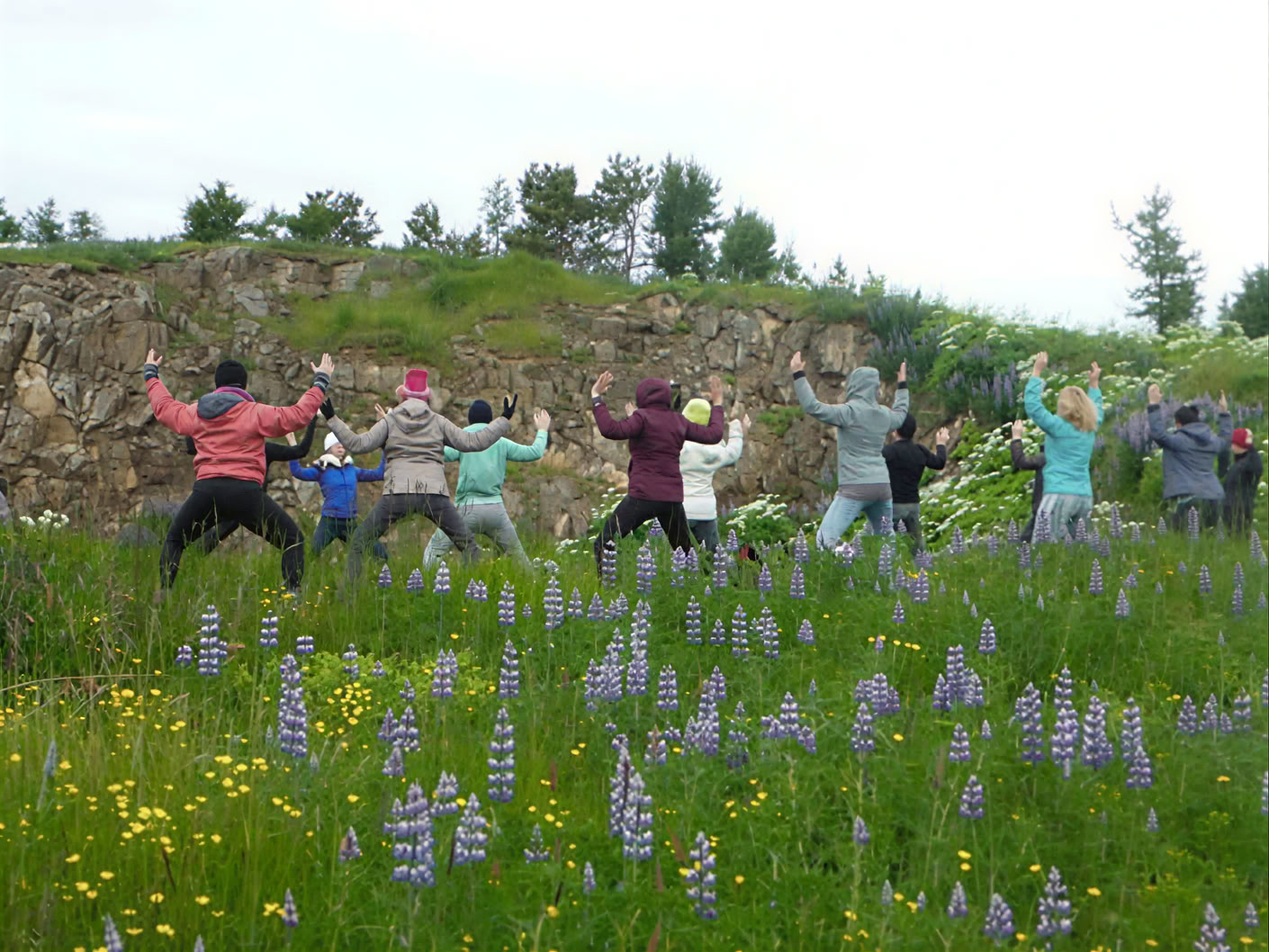 Yoga & Hike Retiro del Sol de Medianoche en Islandia – Fechas 2026