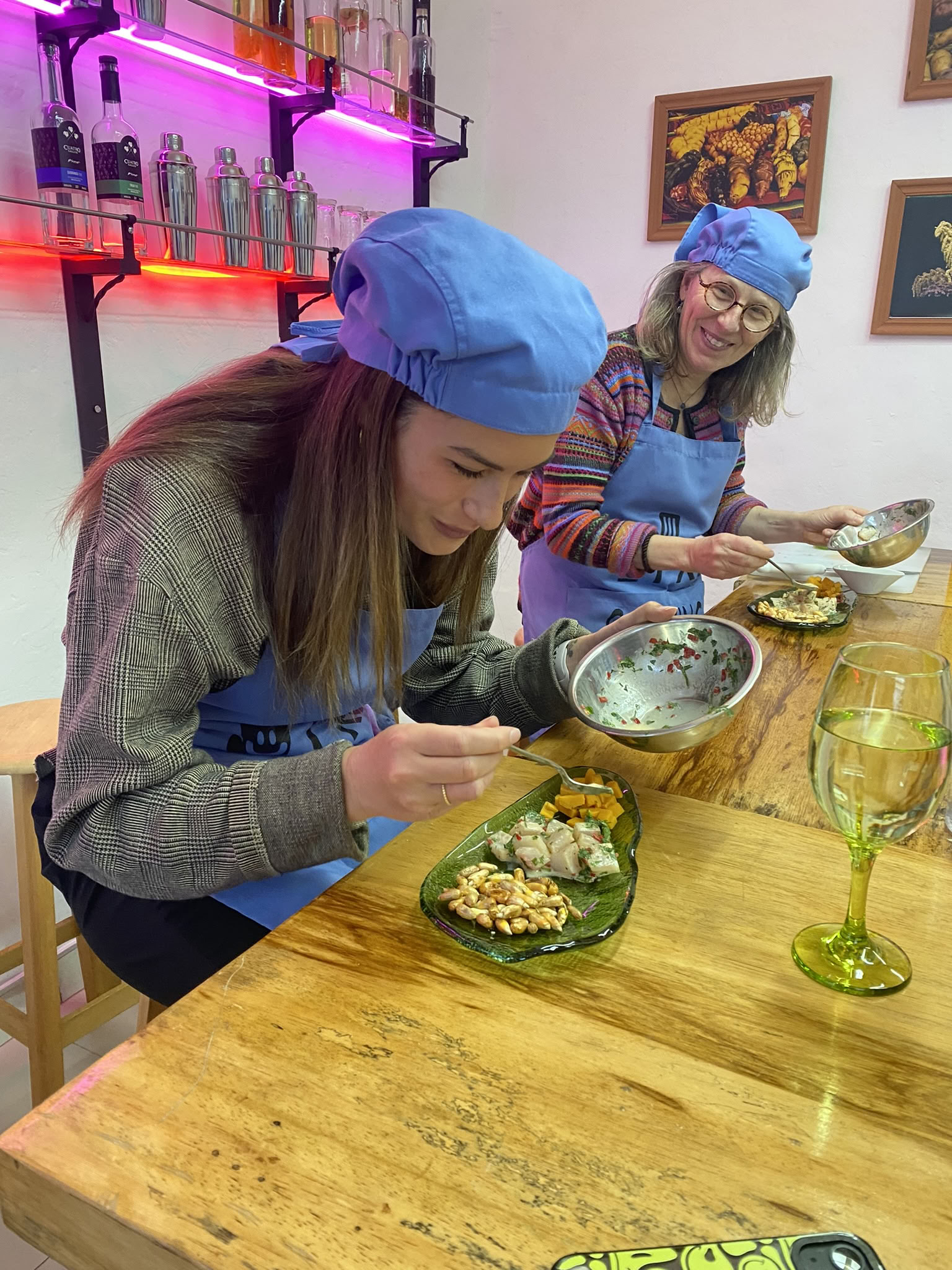 Clase corta de inmersión culinaria