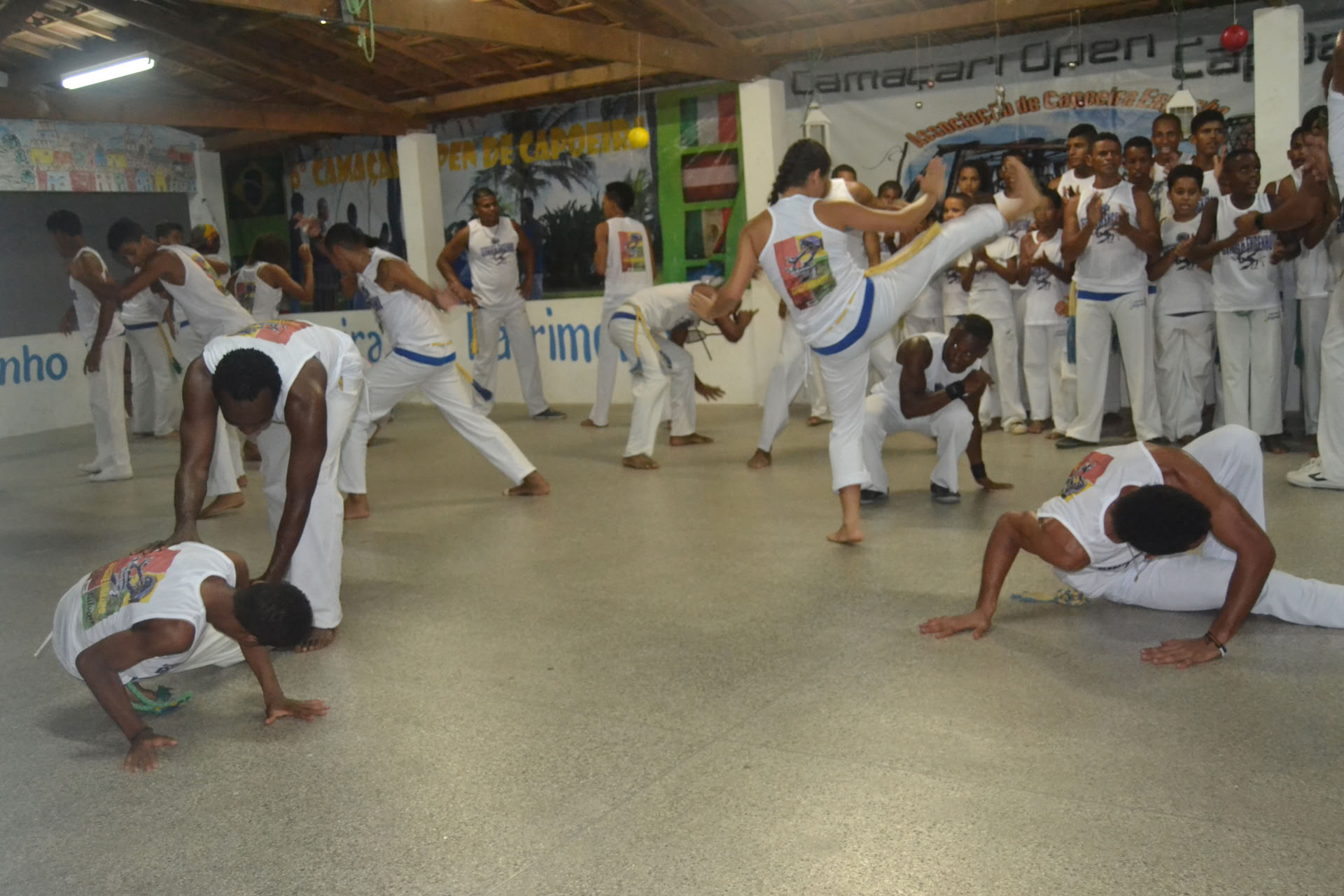 Campamento de Capoeira en Brasil