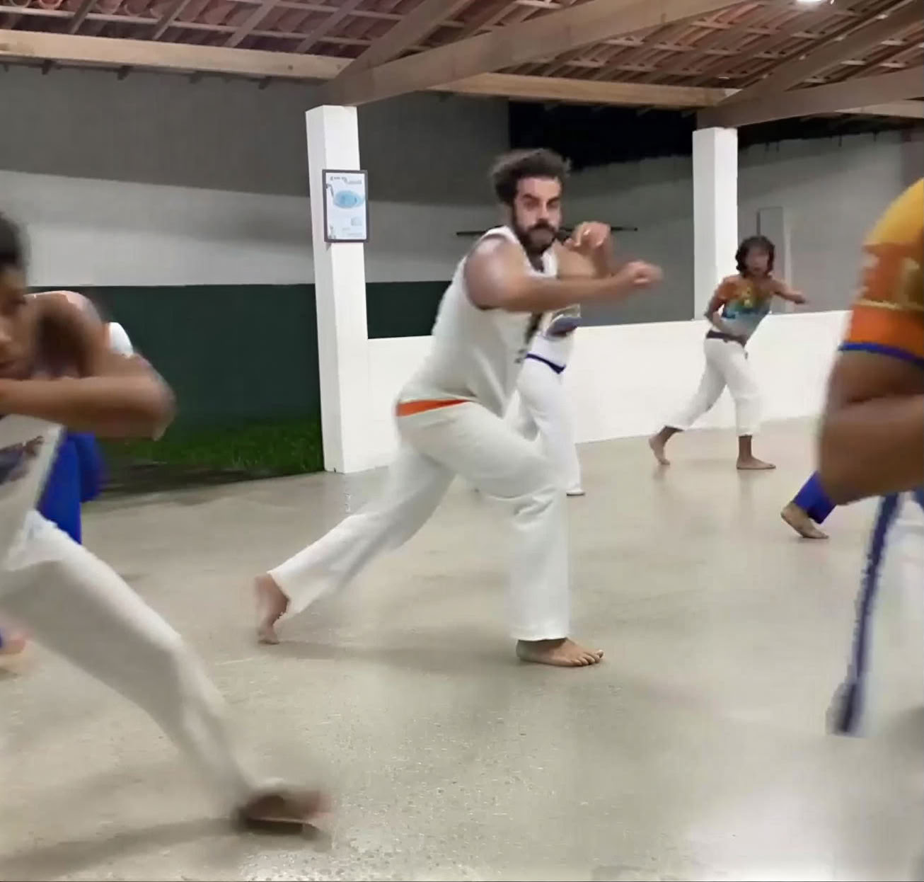 Campamento de Capoeira en Brasil