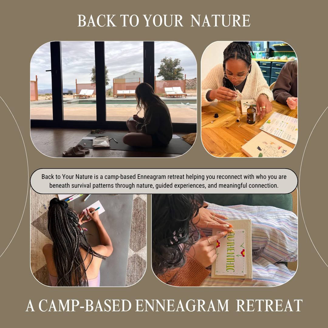 Back to Your Nature: Un retiro TLC de eneagrama basado en campamento — Camp Ocean Pines