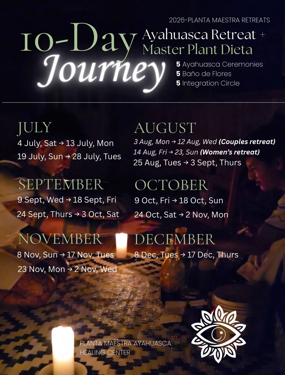 Iniciación de Ayahuasca de 7 días