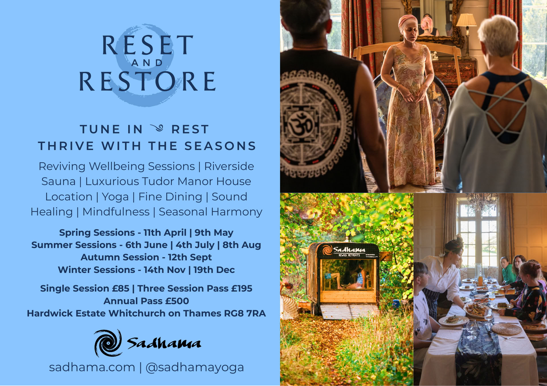 Reset and Restore – Twilight Supper Club Retiros