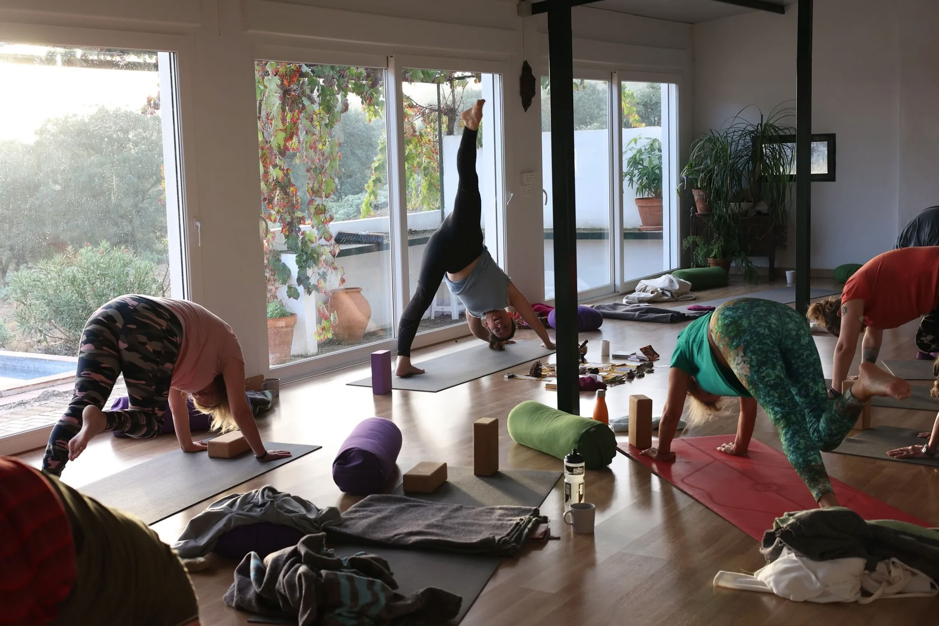 Retiro de arte y yoga de primavera