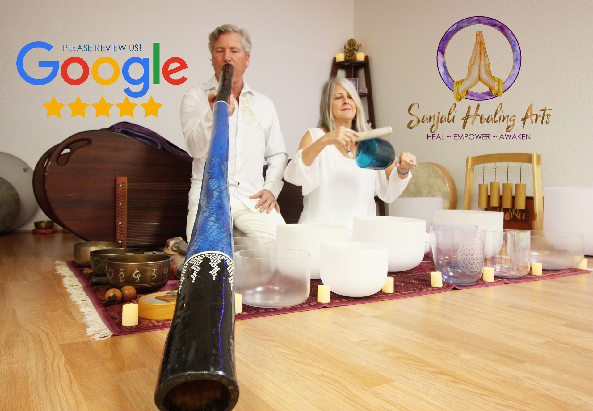 Combinación de respiración transformadora y viaje sonoro