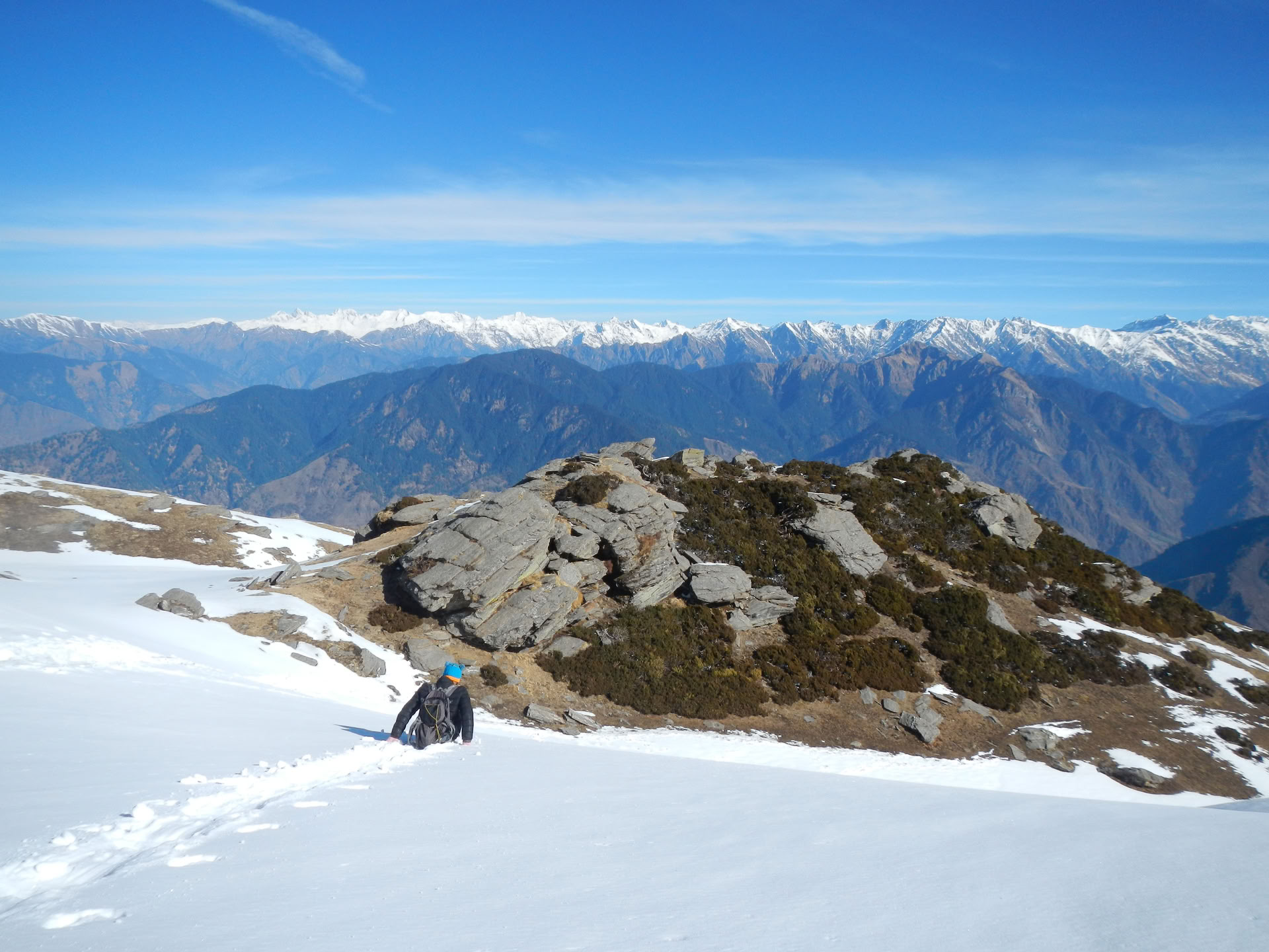 Trekking a Kedarkantha