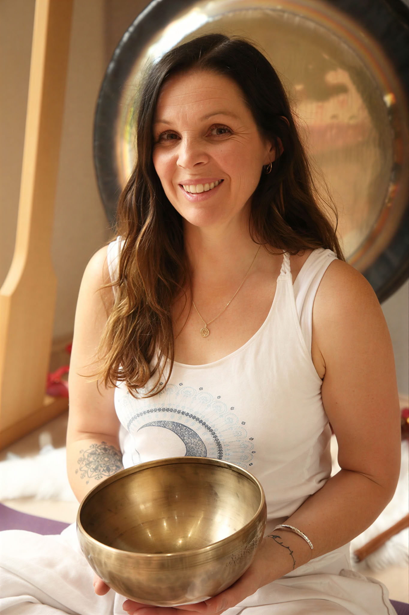 Yoga, Meditación y Gong Retiro con Jo Winterton
