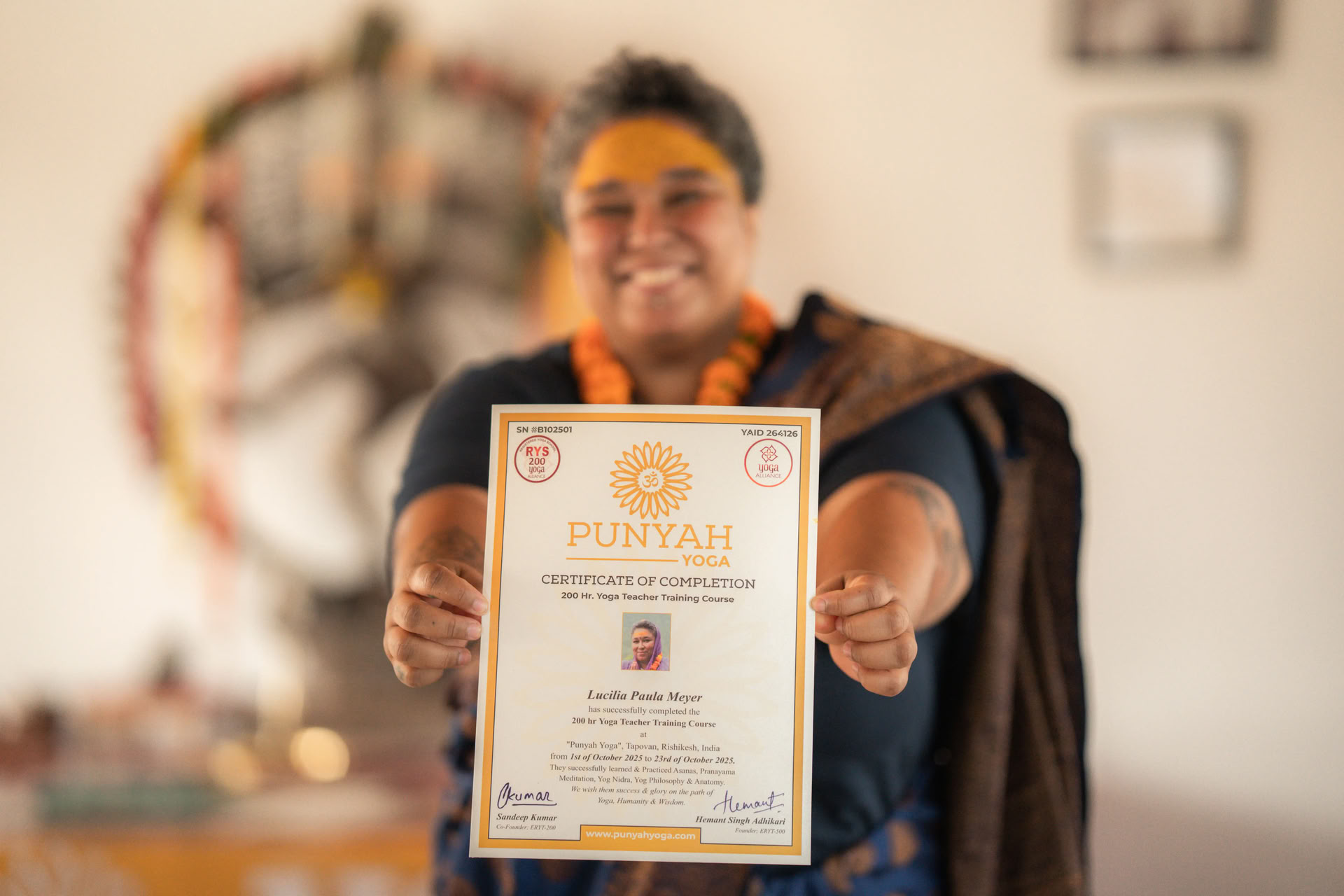 Formación de Profesores de Yoga de 100 horas