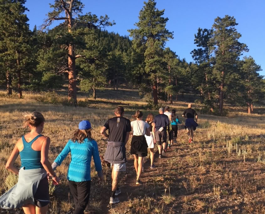 Corriendo con la mente de la meditación