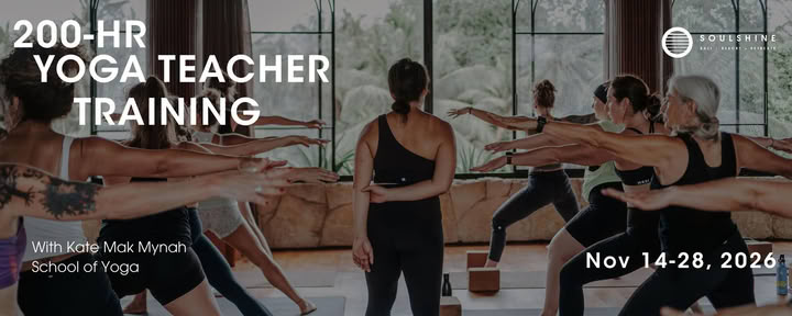 Entrenamiento de Profesores Signature Soulshine de 20 horas en Bali