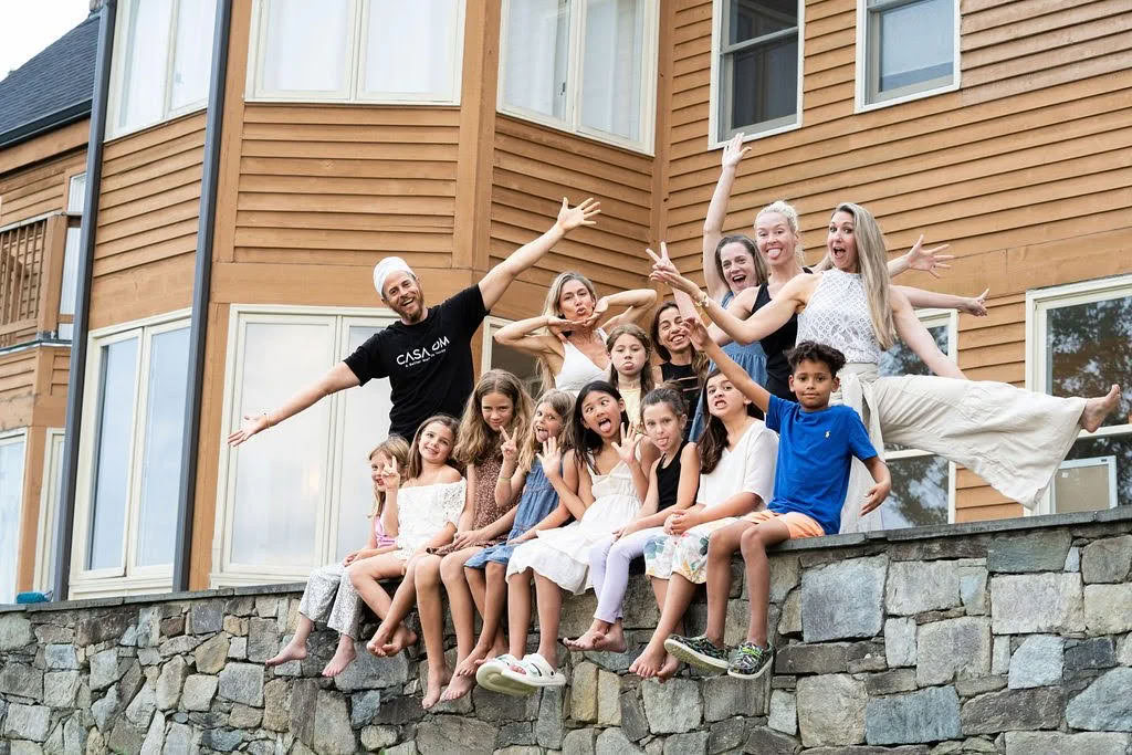 Casa Om Campamento para Padres