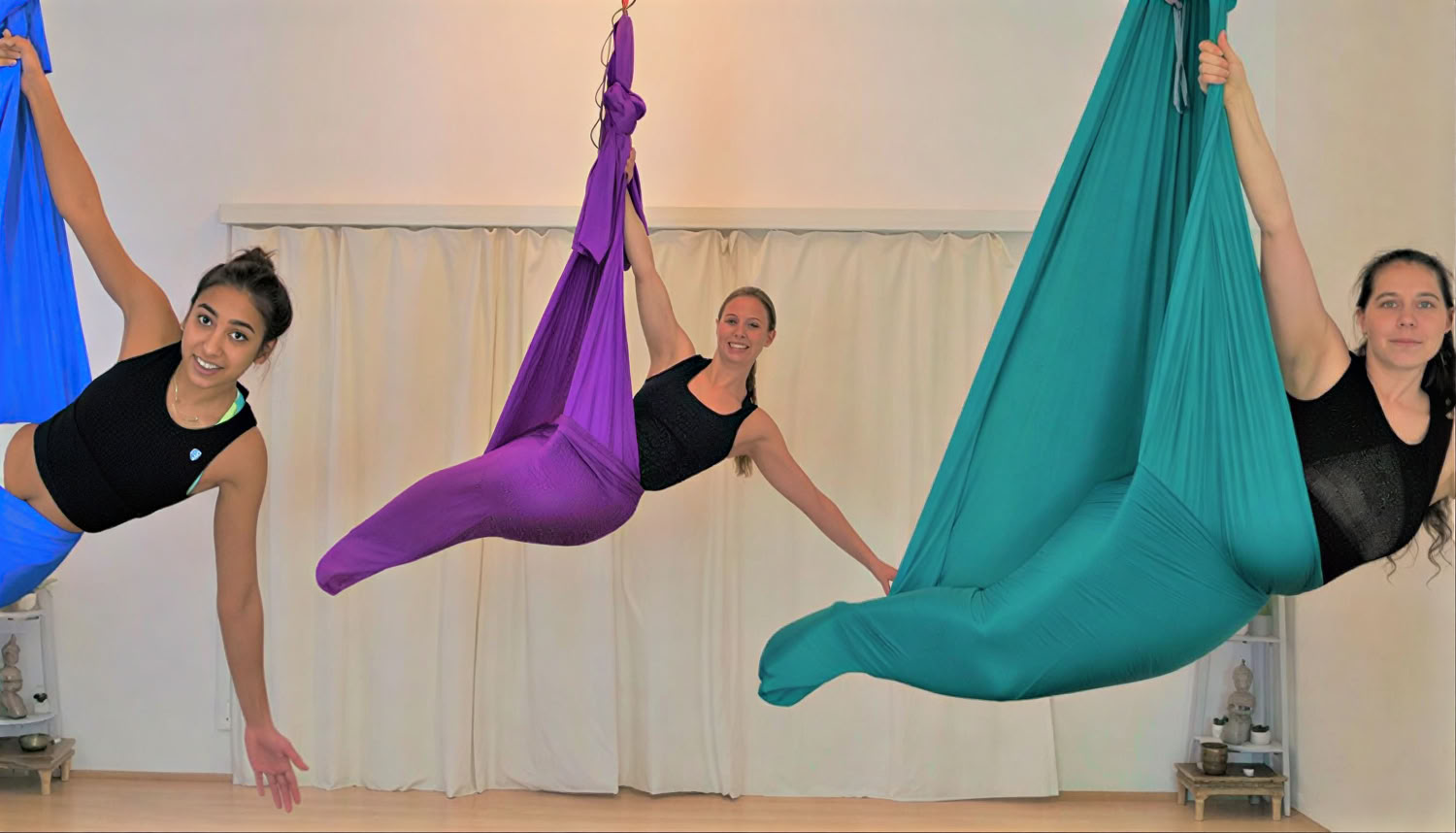 Retiro de yoga aéreo