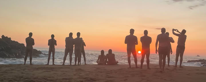 Open Heart - Retiro para hombres Zipolite, México, 22-29 de enero de 2027