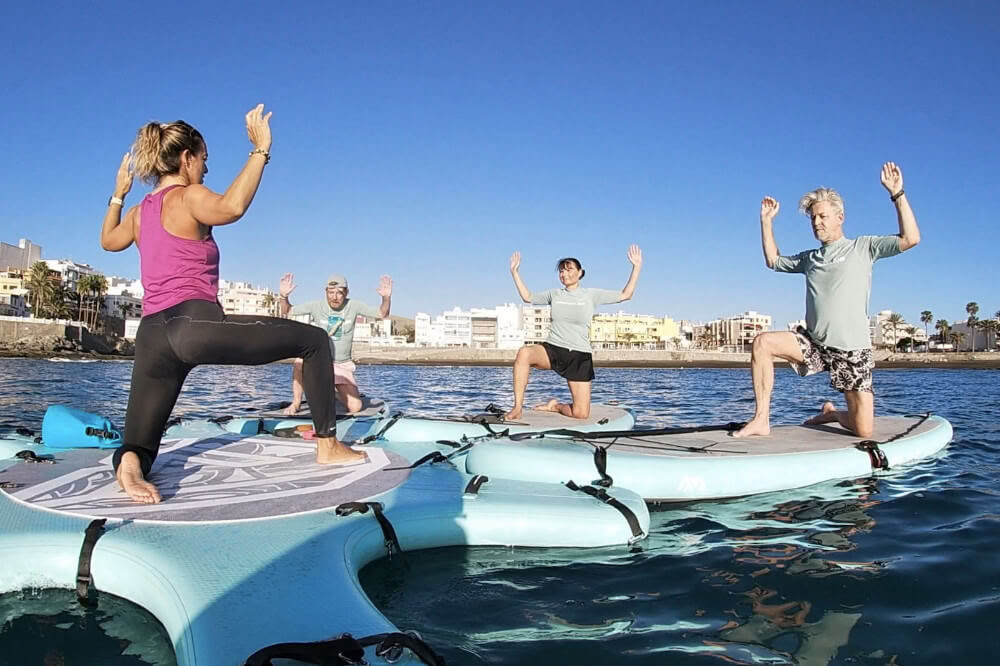 Paddleboarding (SUP) y retiro de yoga en Gran Canaria