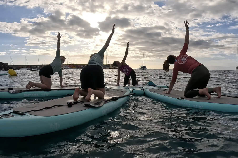 Paddleboarding (SUP) y retiro de yoga en Gran Canaria