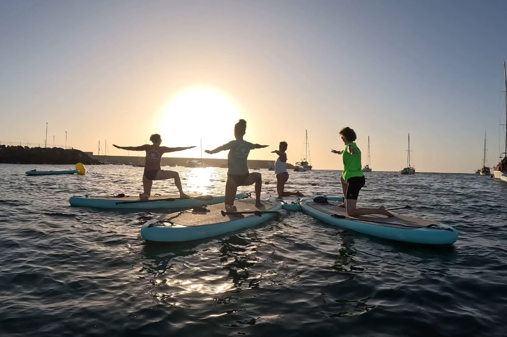 Paddleboarding (SUP) y retiro de yoga en Gran Canaria
