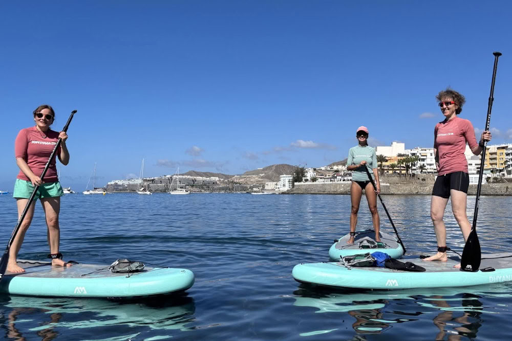 Paddleboarding (SUP) y retiro de yoga en Gran Canaria