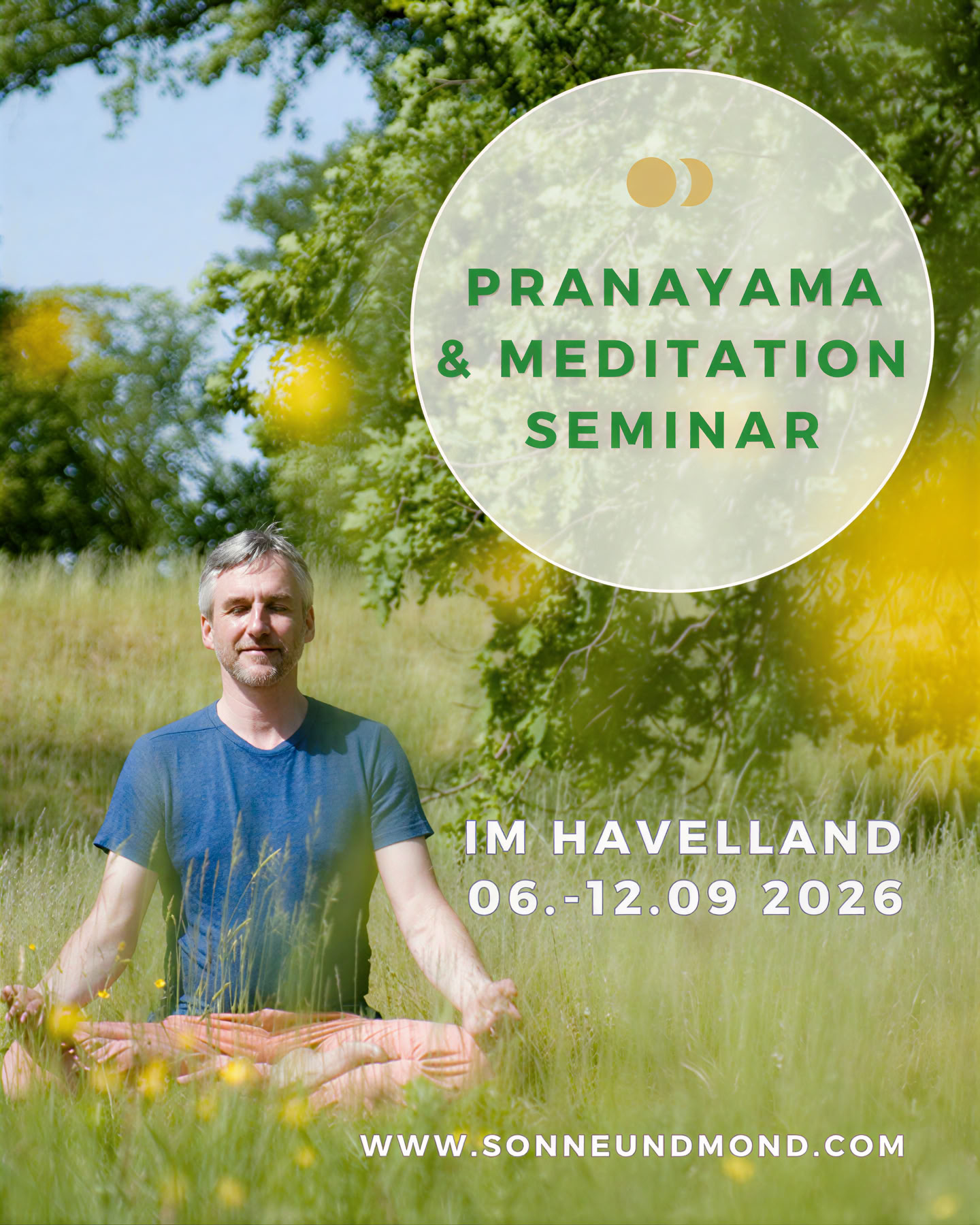 Bildungsurlaub: Prānāyāma & Meditación Seminario intensivo para el manejo del estrés