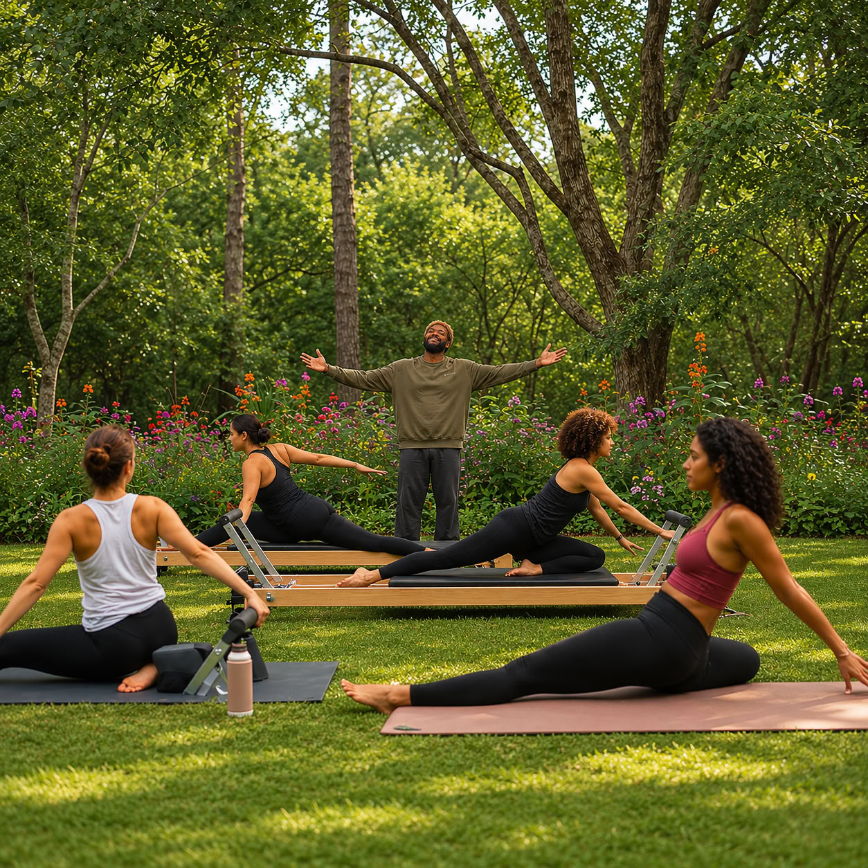 Retiro de Fitness Core Values con Pilates Reformer