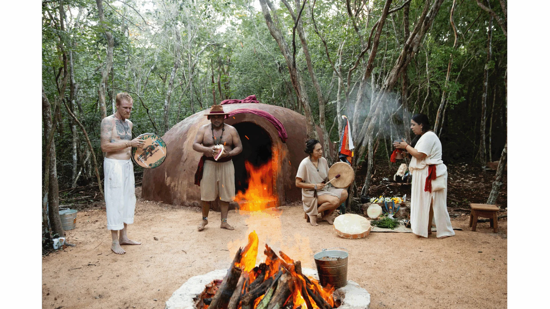 Agua y Fuego – Cenote y Temazcal