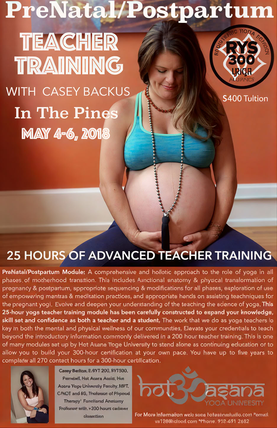 25 Horas | Certificación Avanzada de Anatomía del Tren Inferior y Yin Yoga en COS