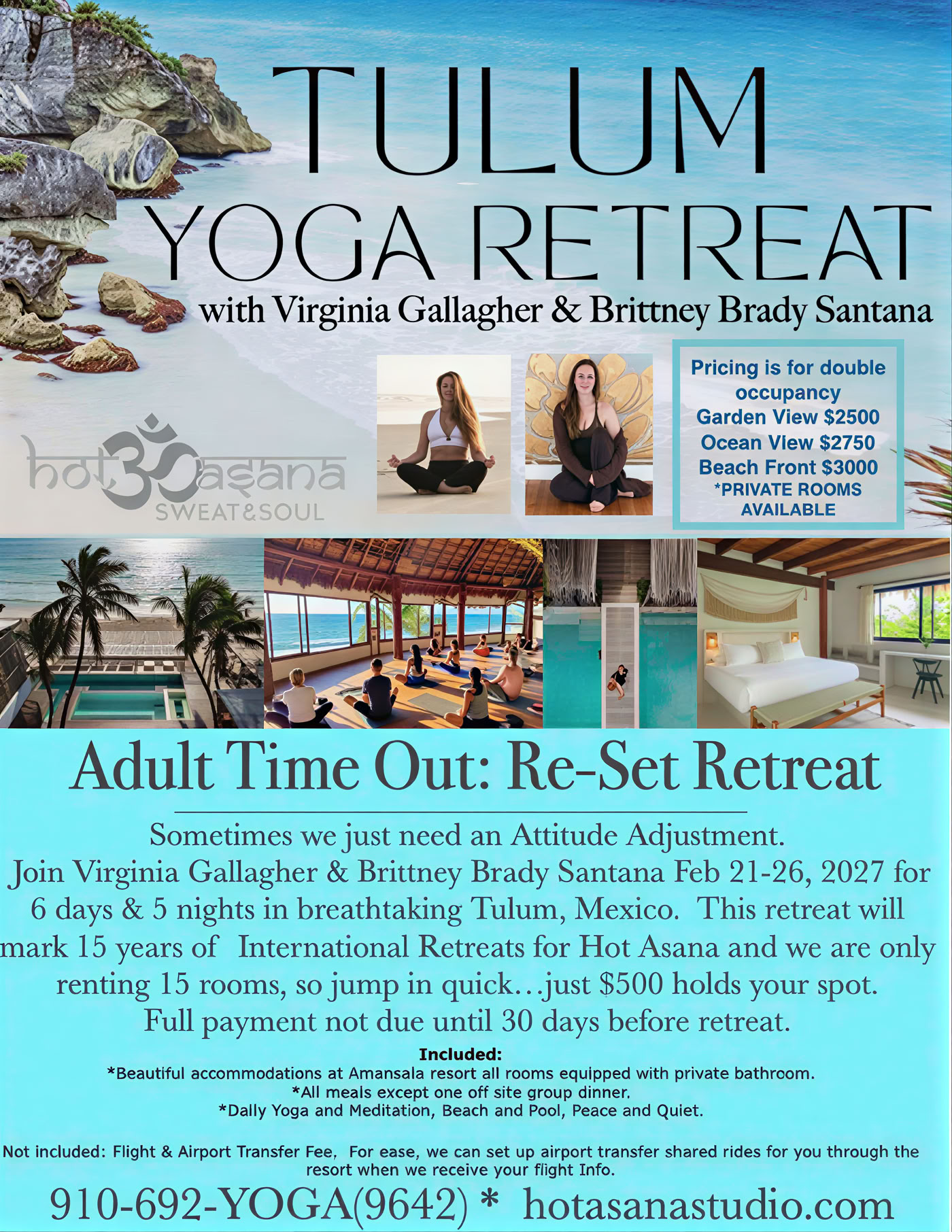 Yoga retiro en Tulum México