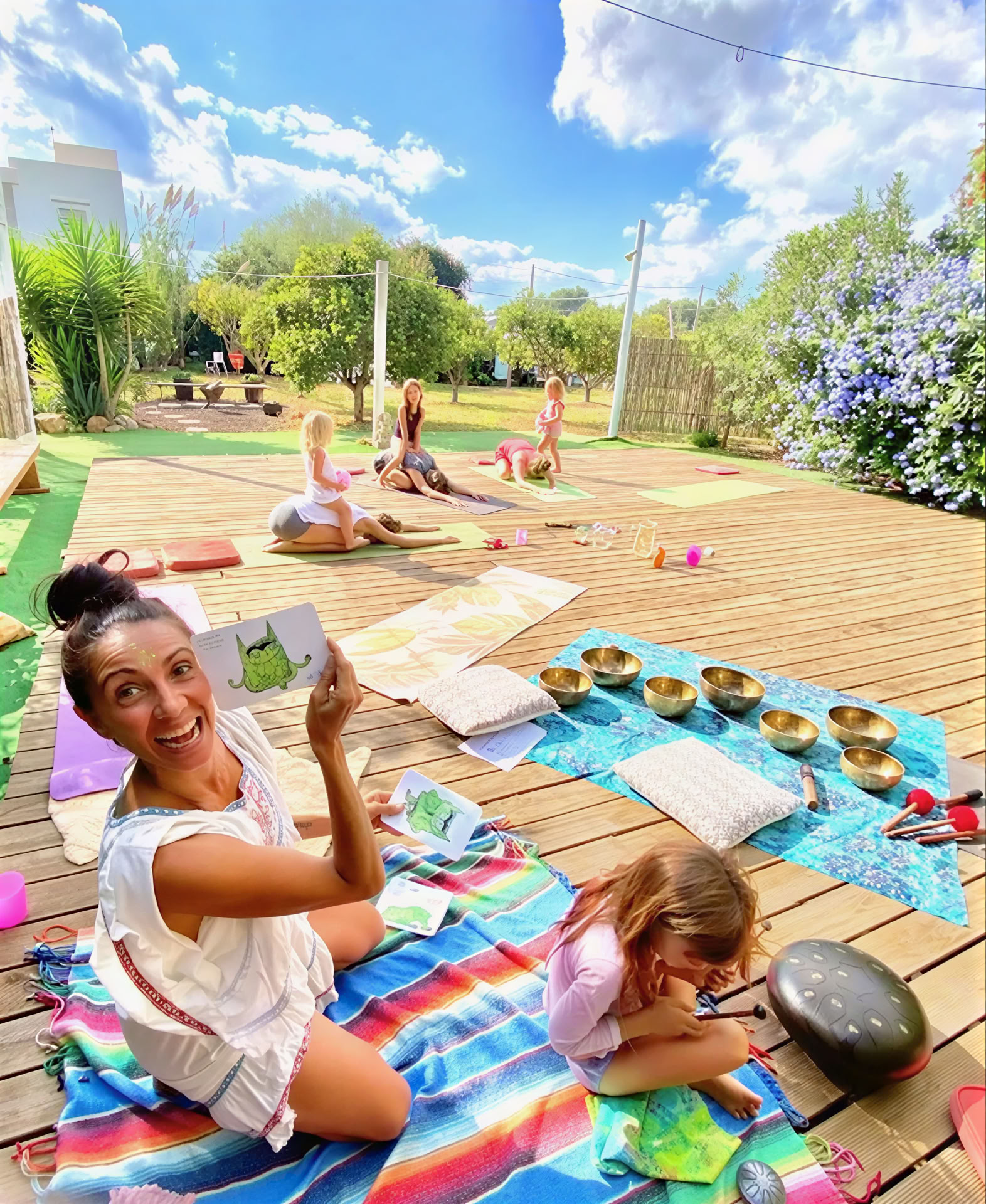Laboratorio de Yoga para Niños y Mamás