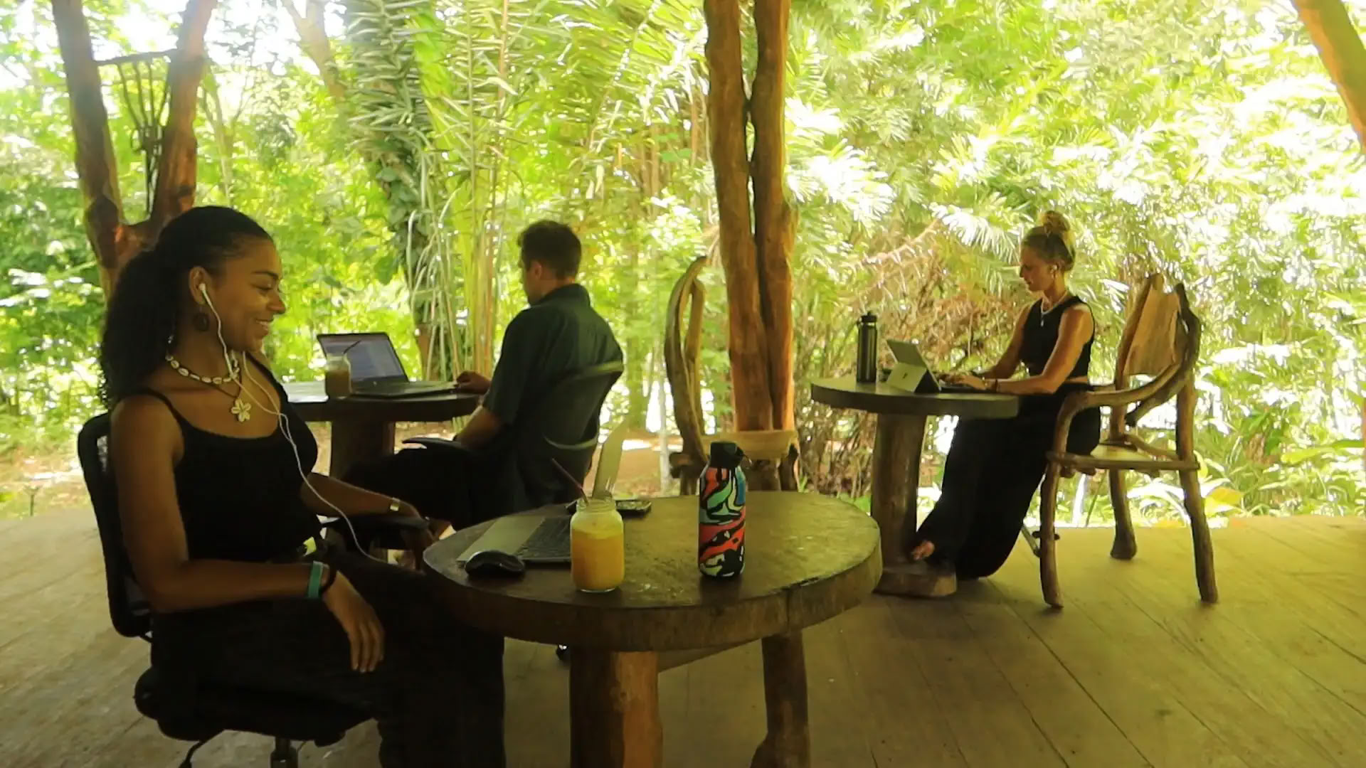 Espacio de coworking rural