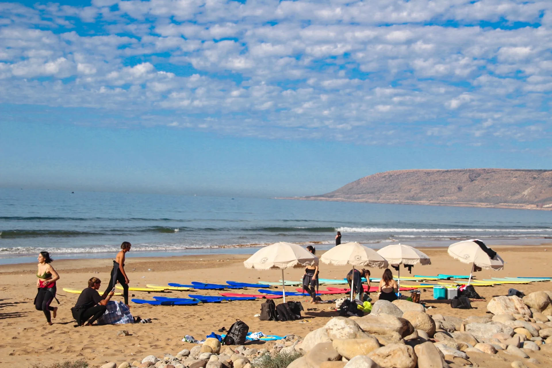 Coaching de surf y yoga